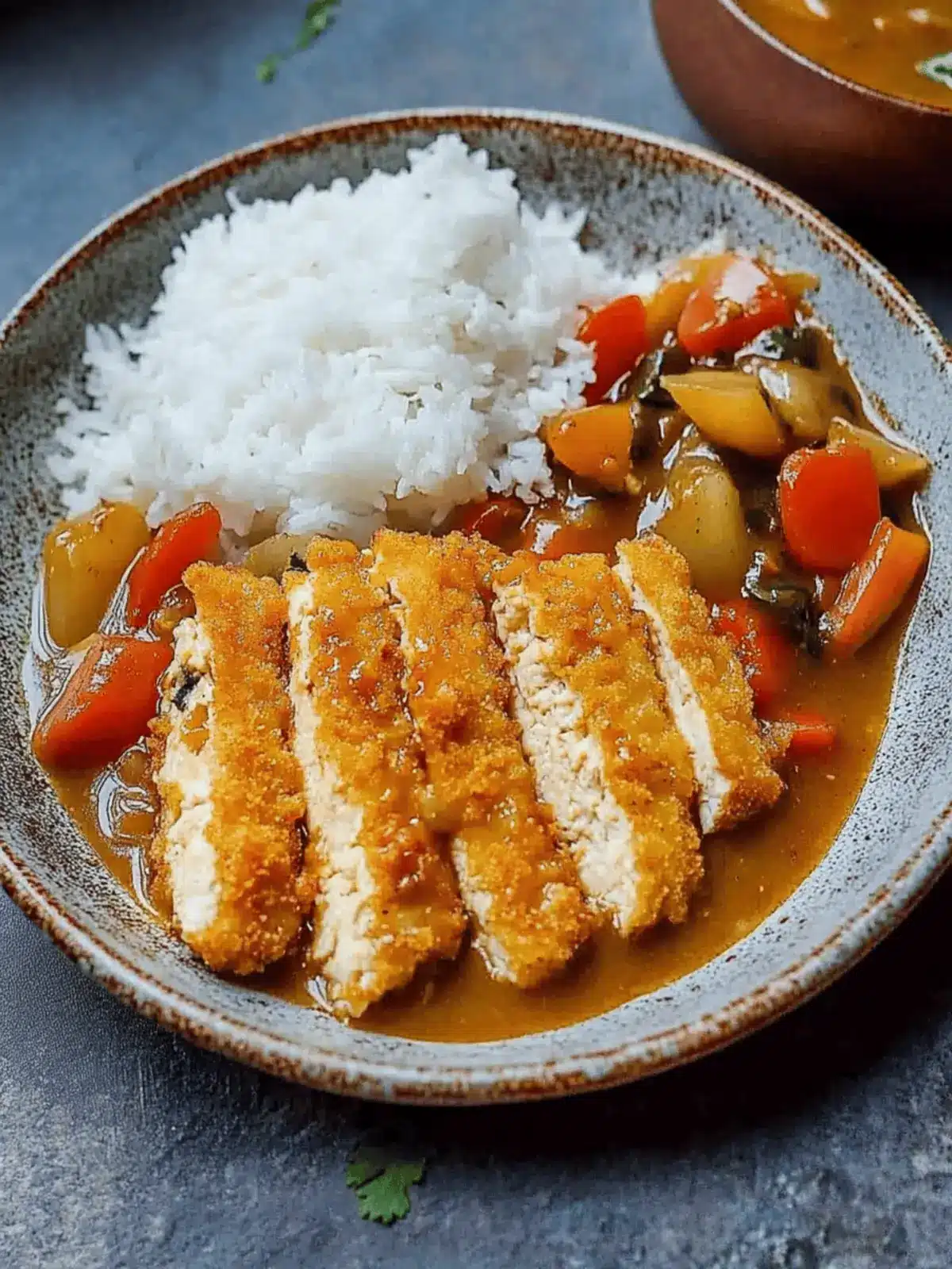 Tofu Katsu Curry