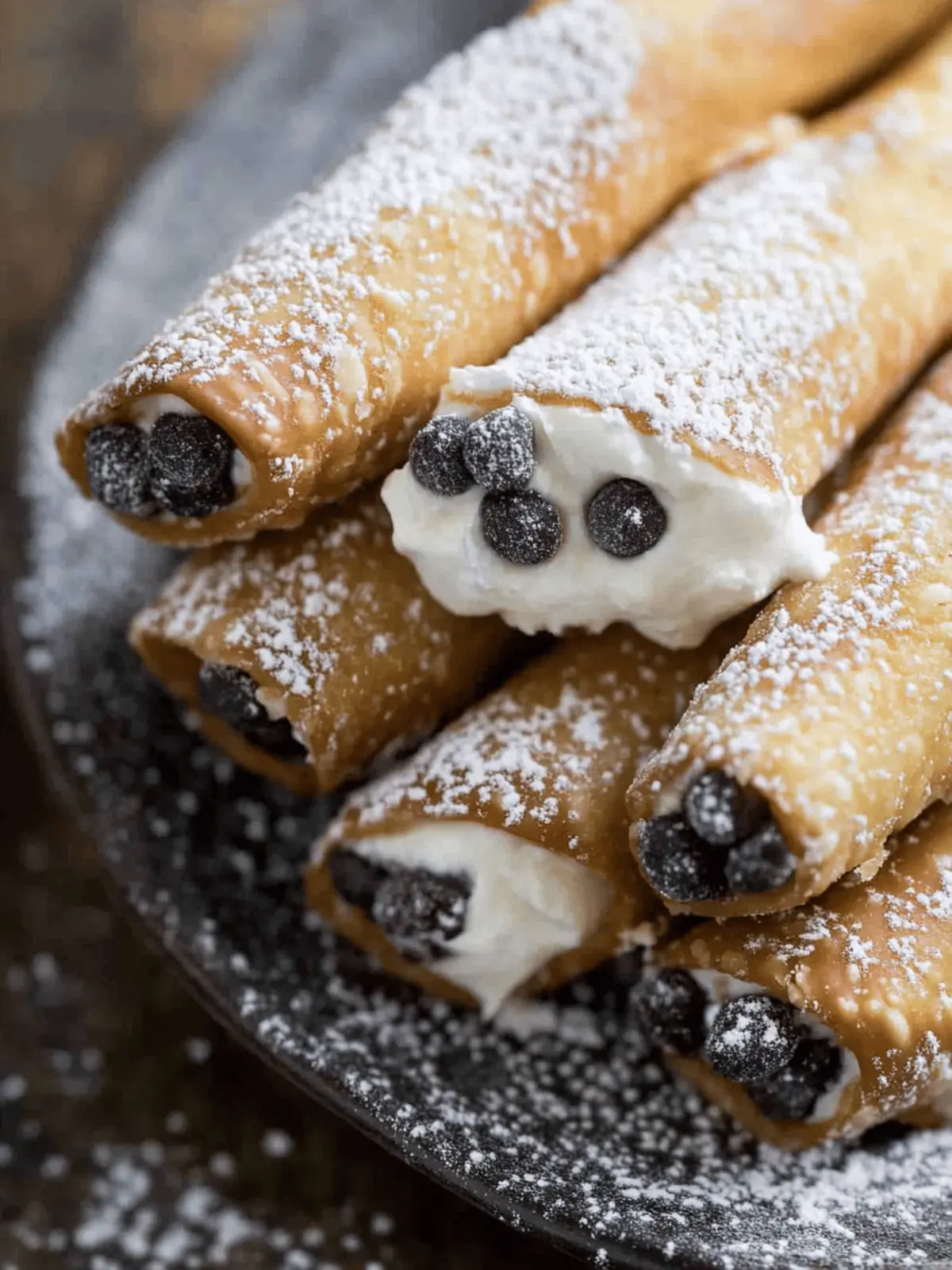 Cannoli with Mascarpone Filling