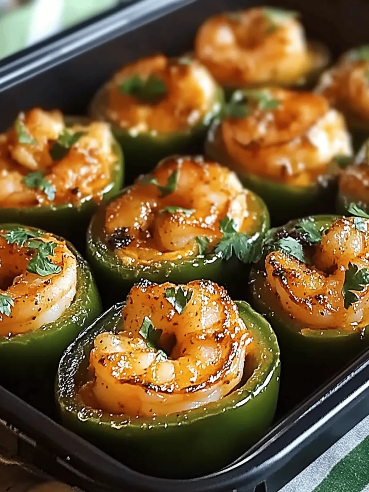 Fiery Cajun Shrimp Stuffed Jalapeños