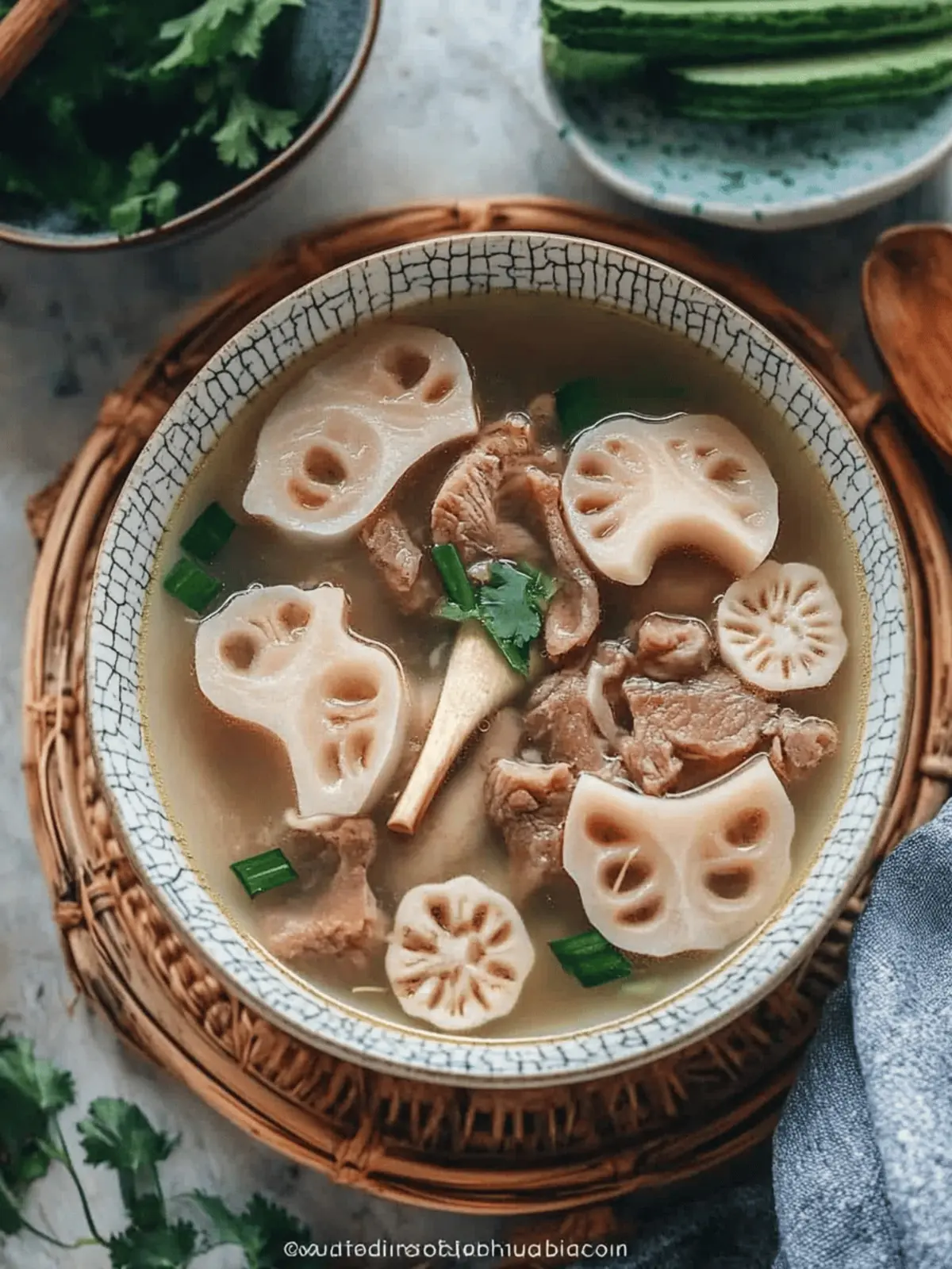 Lotus Root Soup With Pork Ribs