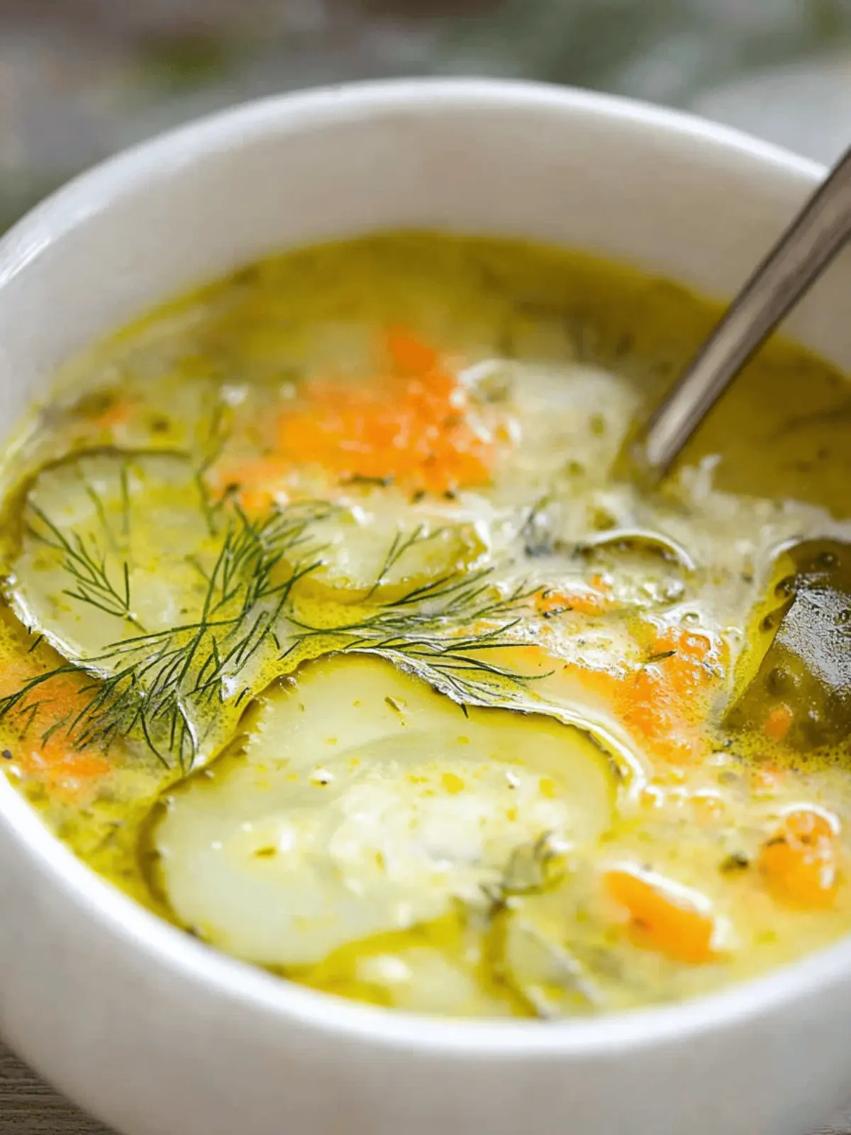 Dill Pickle Soup