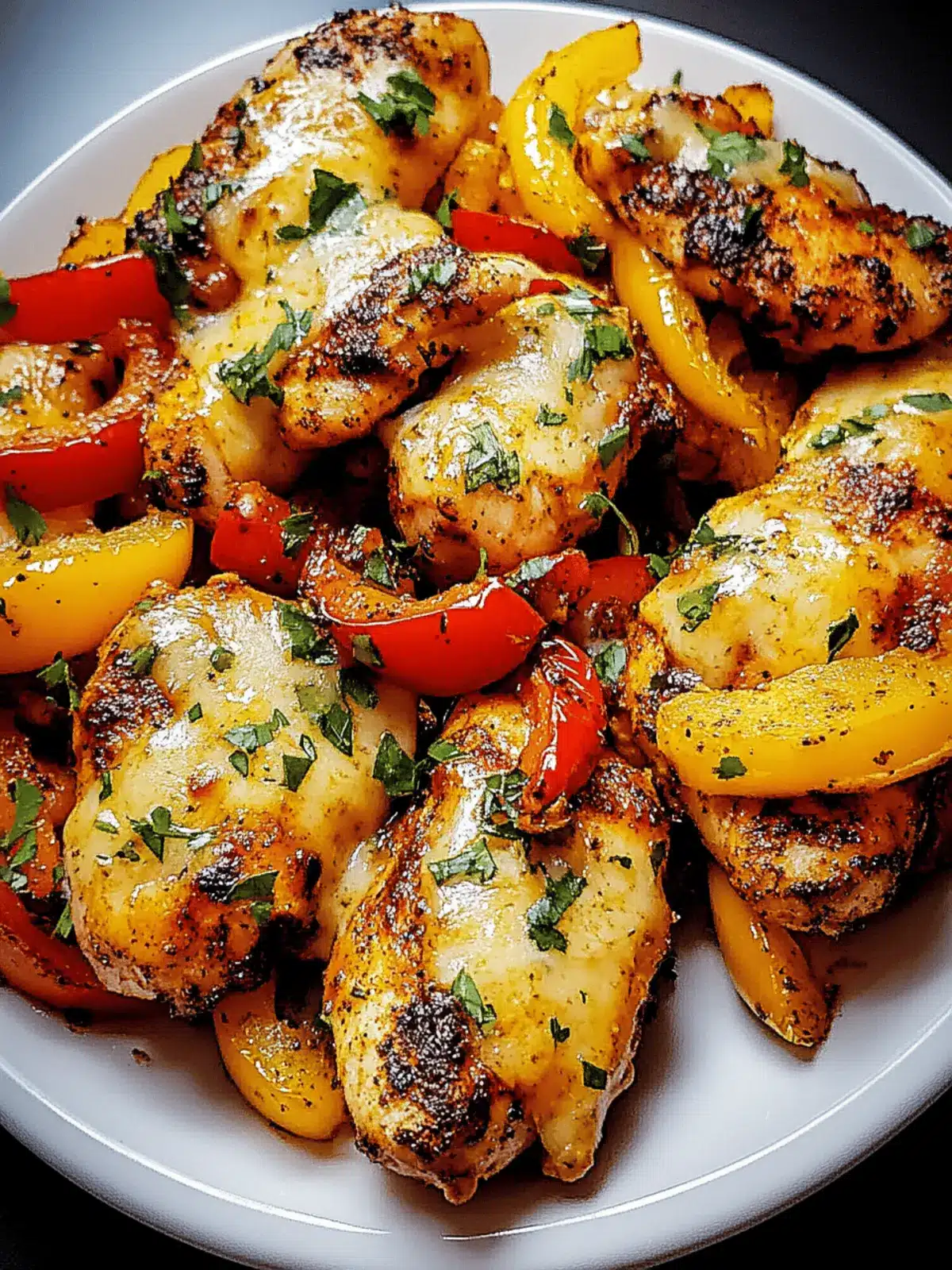 Cajun Chicken with Bell Peppers