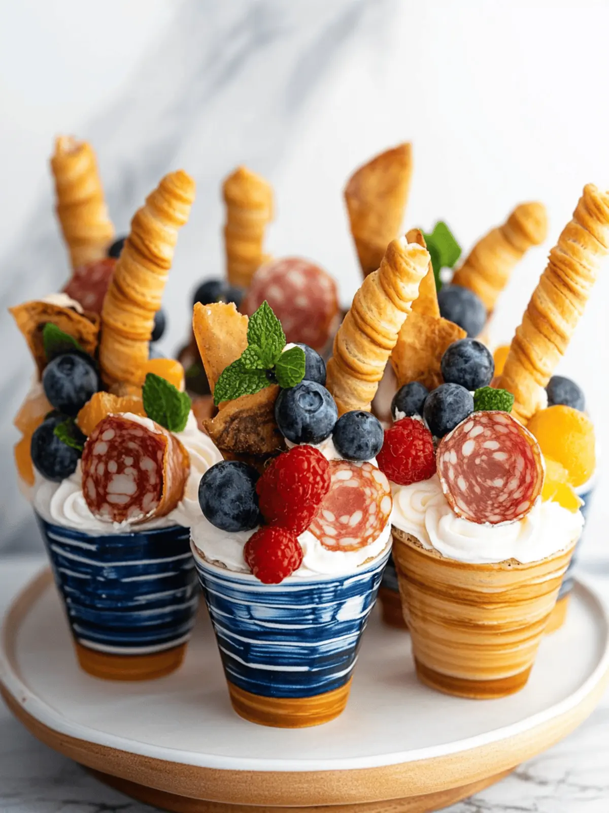 Breakfast Charcuterie Cups