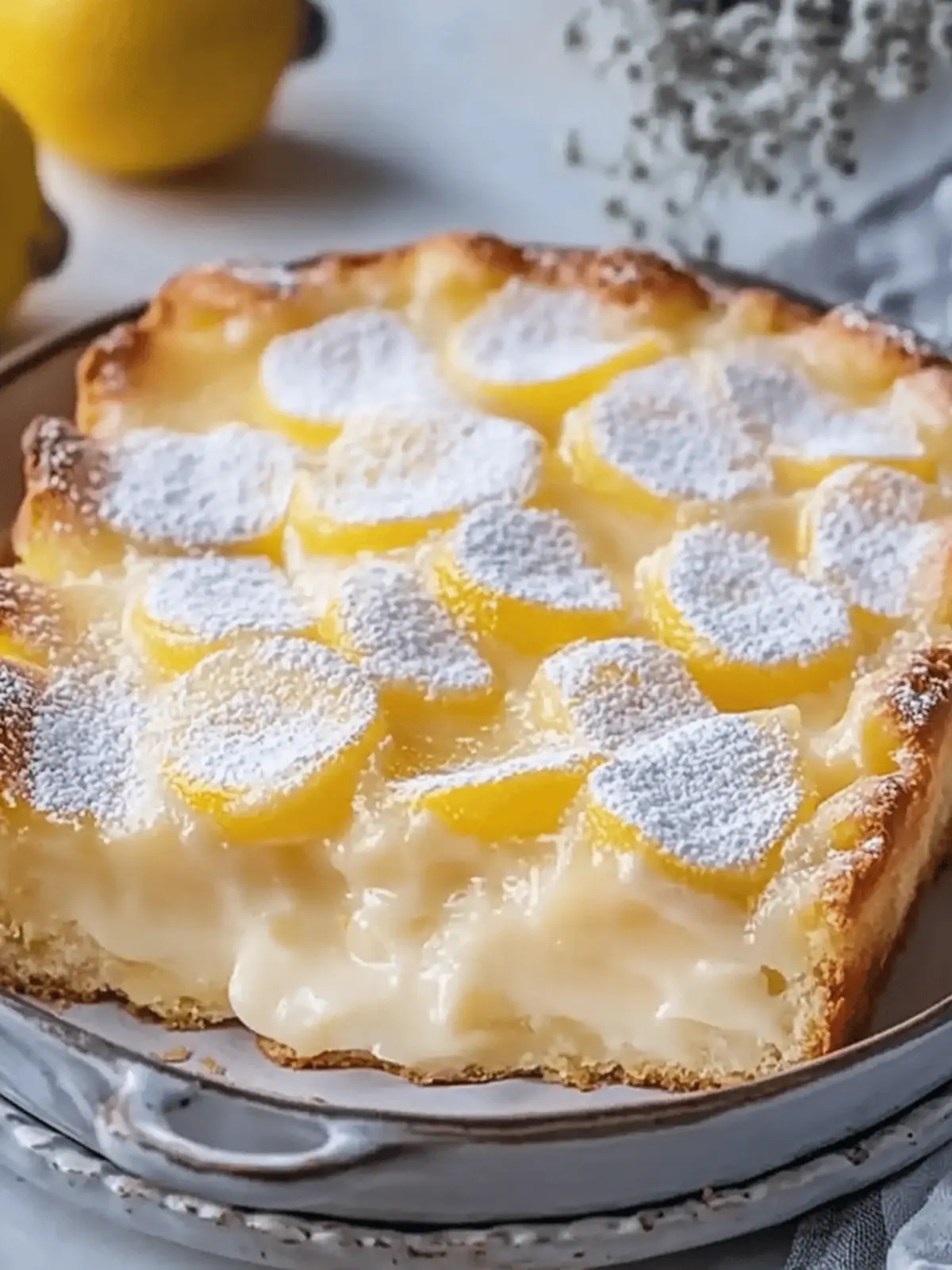 One-Bowl Lemon Dessert