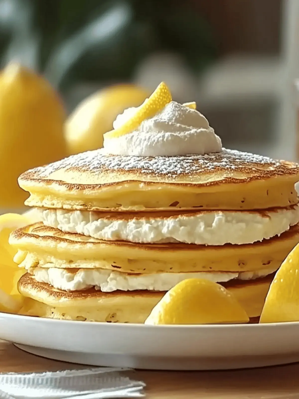 Lemon Ricotta Pancakes