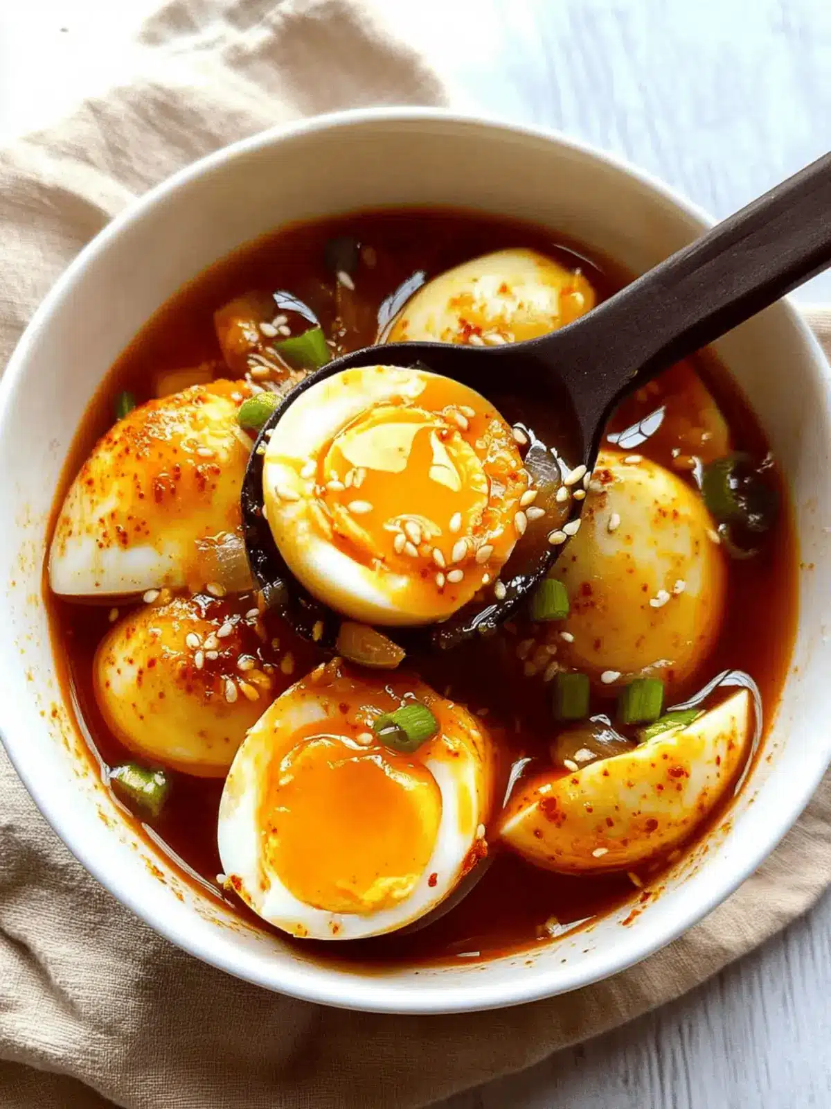 Spicy Gochujang Eggs