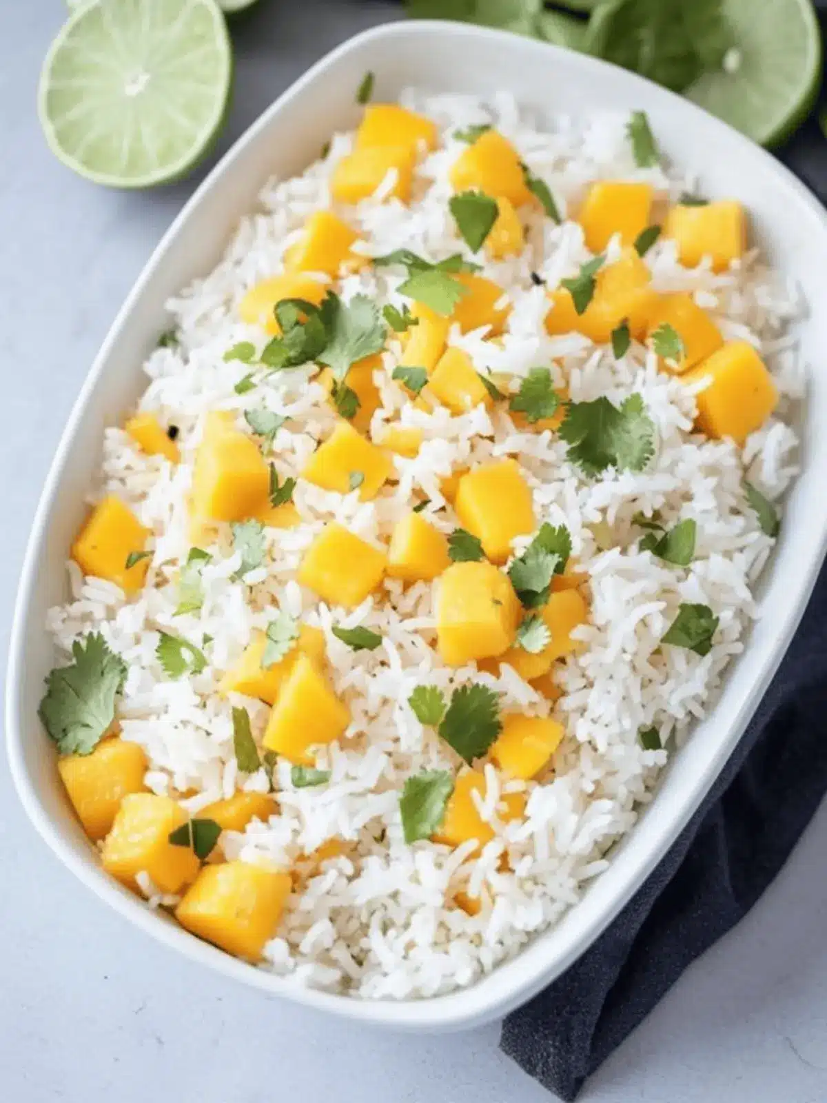 Mango Lime Rice