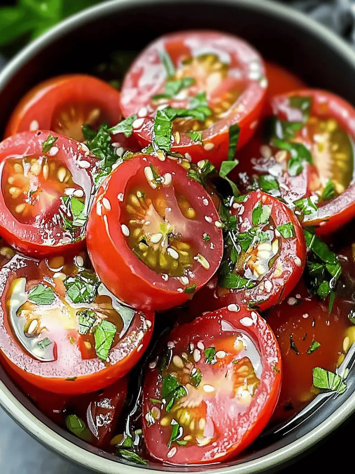 Marinated Tomatoes