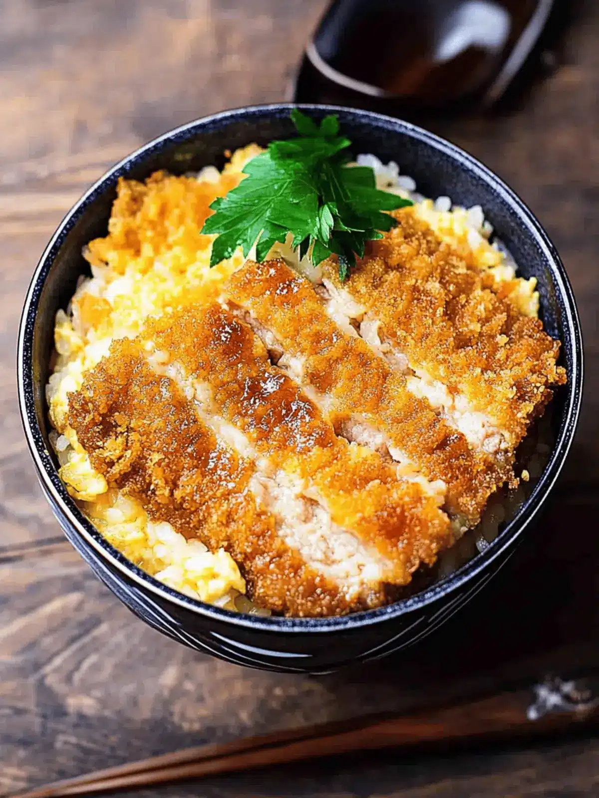 Katsudon (Japanese Pork Cutlet Bowl)