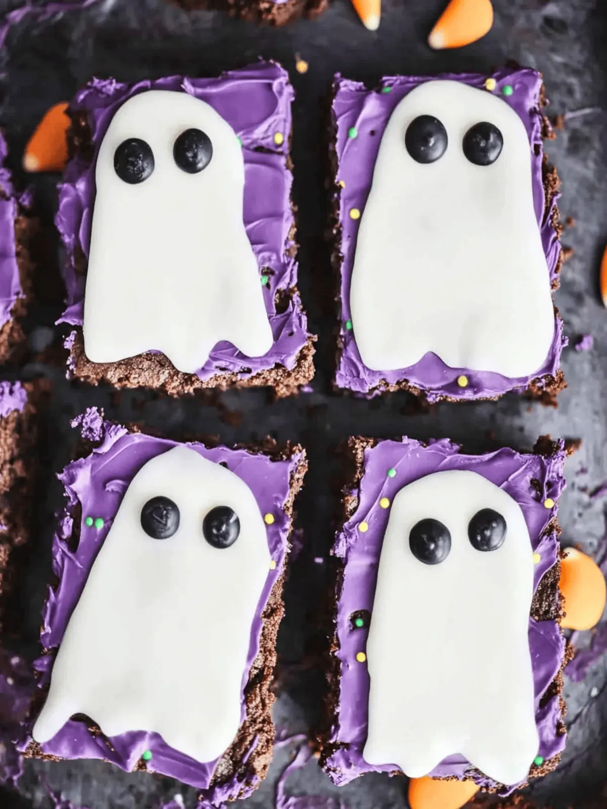 Spookify Your Sweets with Halloween Ghost Brownies Today Halloween Ghost Brownies