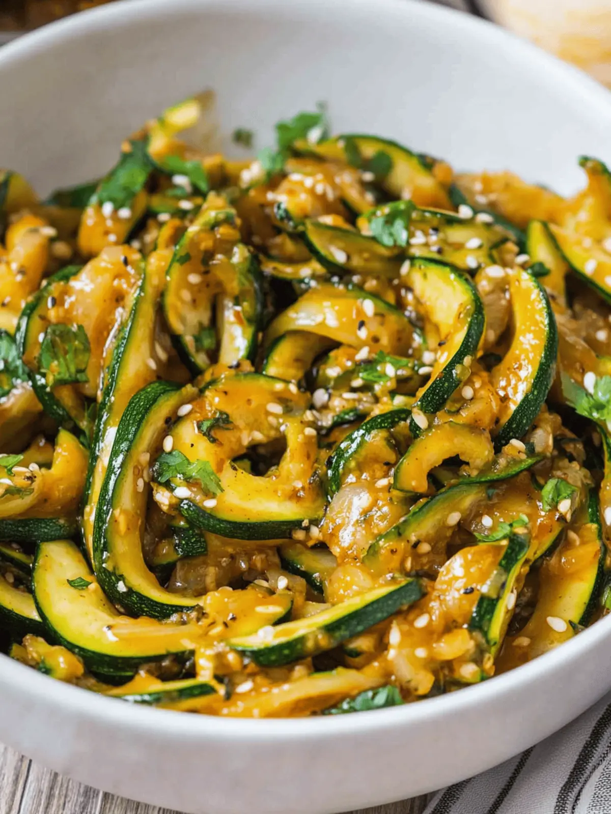 Spicy Garlic Chinese Zucchini