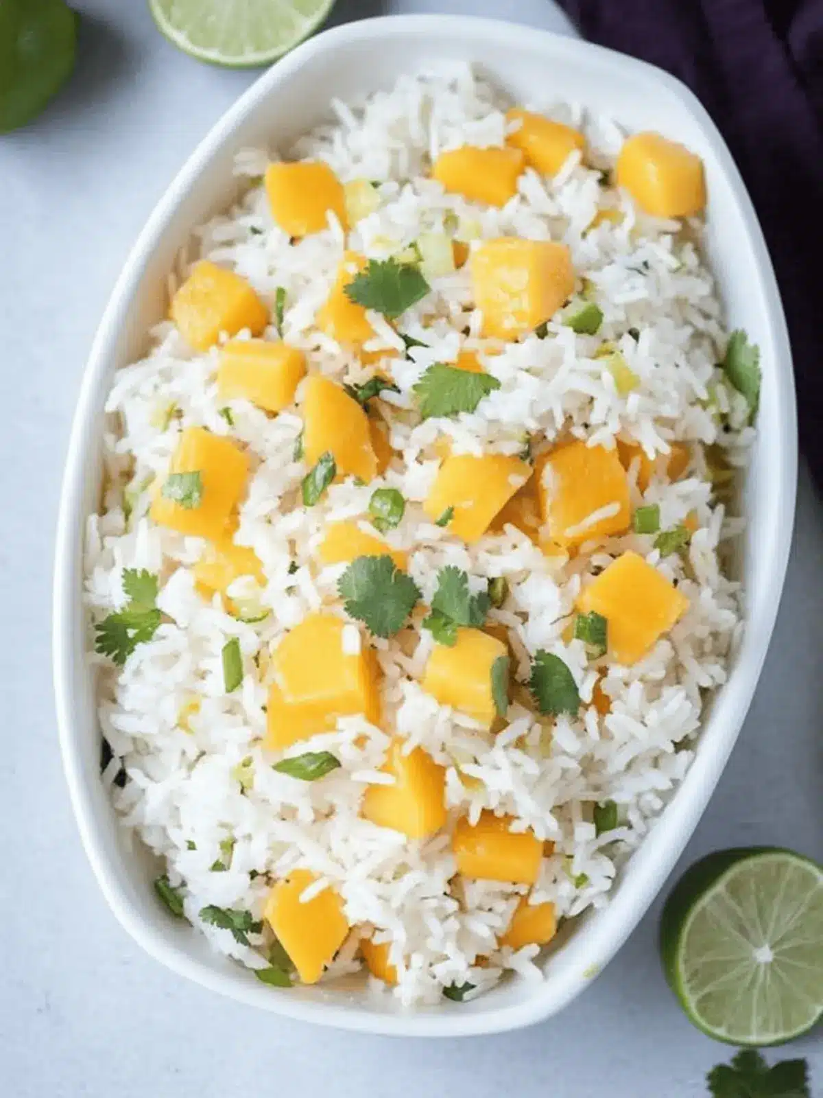 Mango Lime Rice