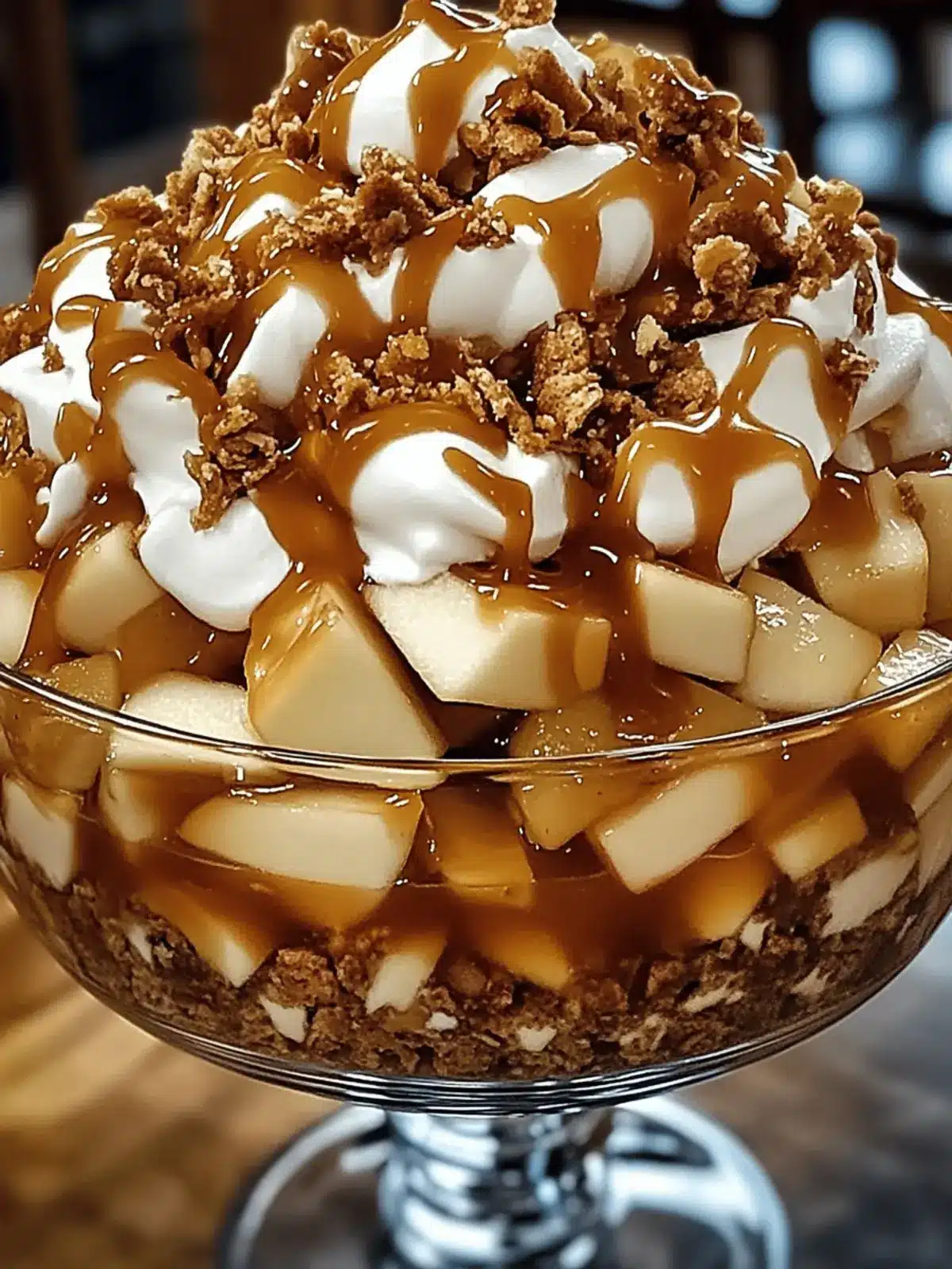 Caramel Apple Trifle