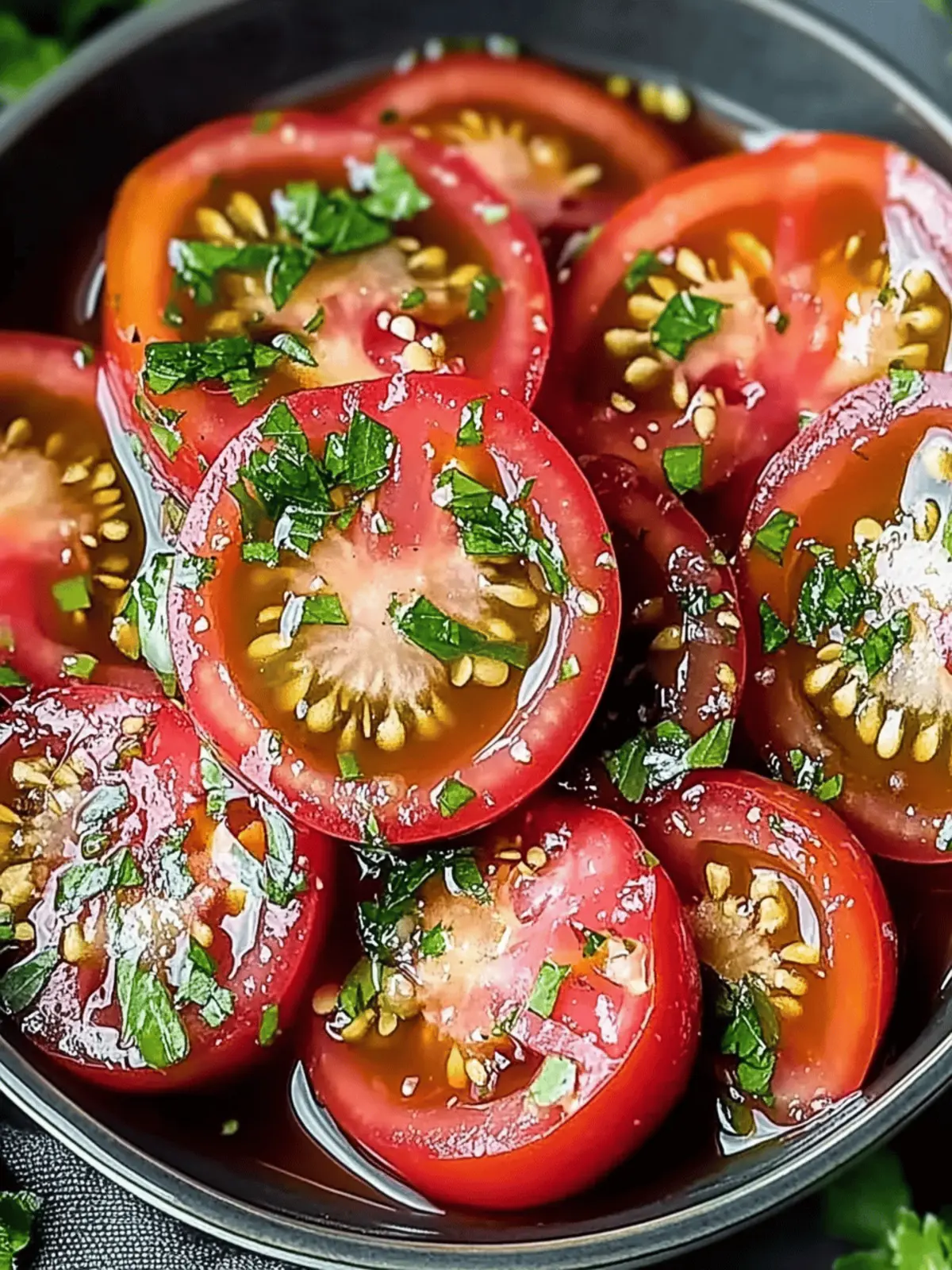 Marinated Tomatoes
