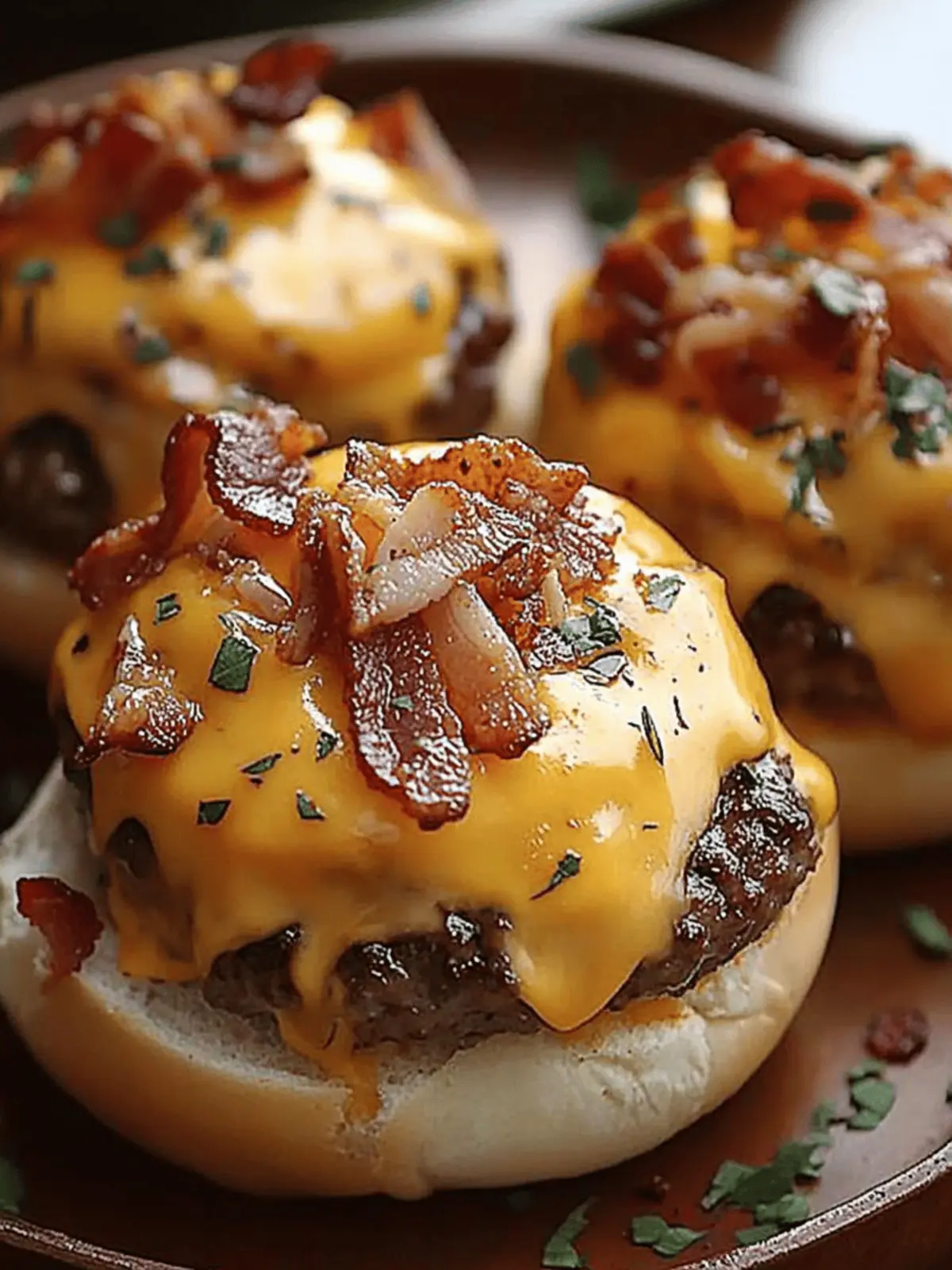 Bacon Cheeseburger Bombs