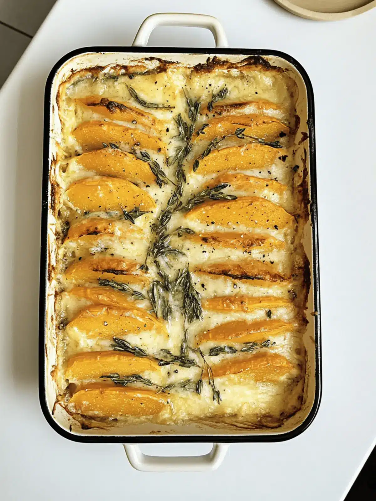 Sage Butternut Squash Gratin