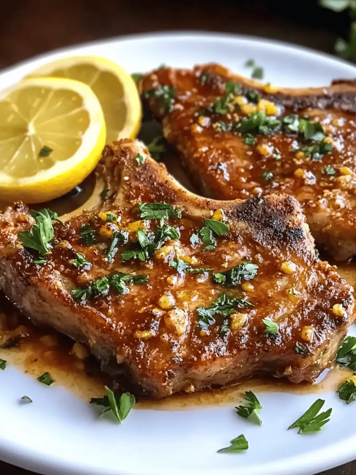 Sicilian Pork Chops