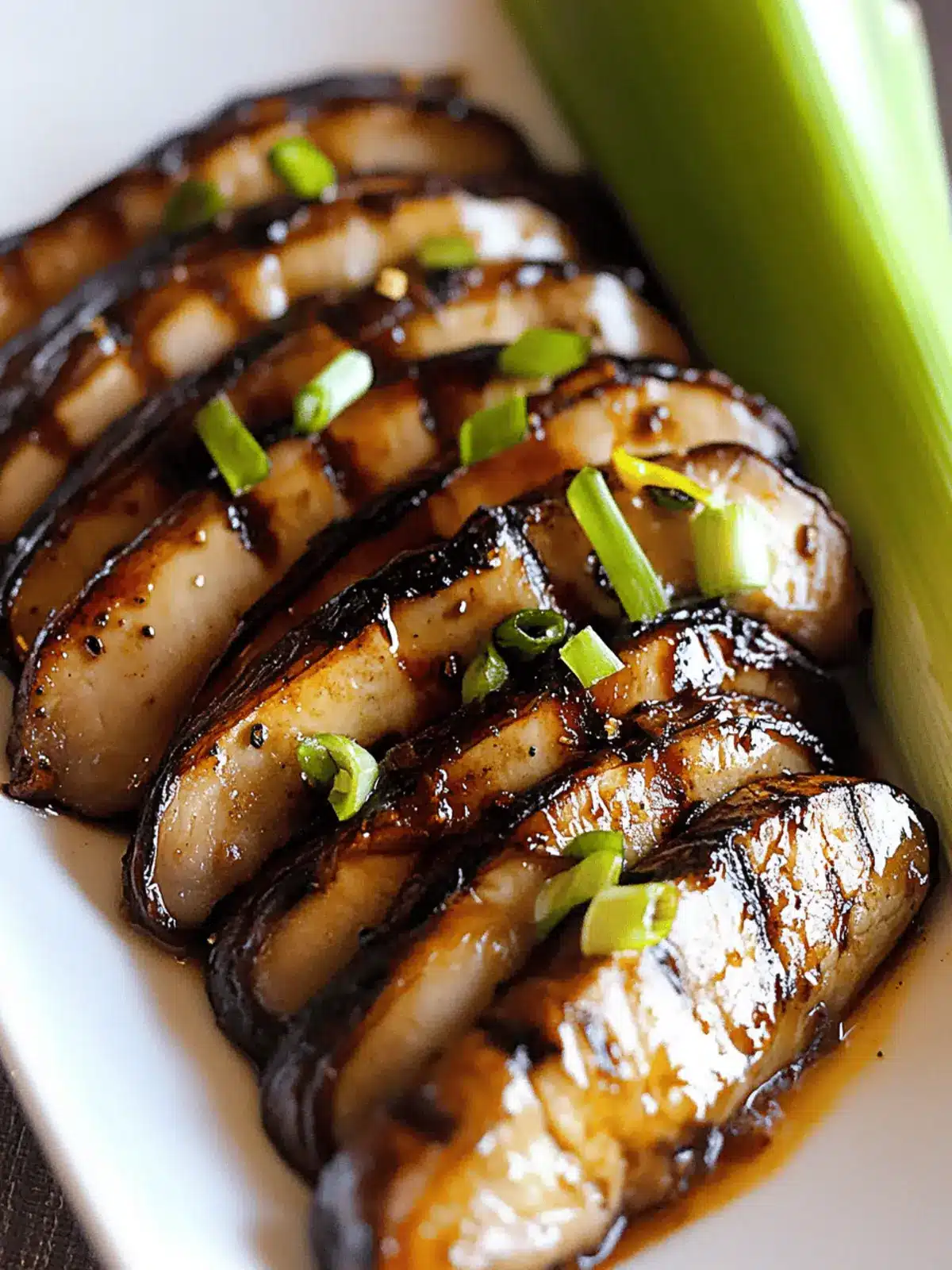 Marinated Grilled Portobello Mushrooms