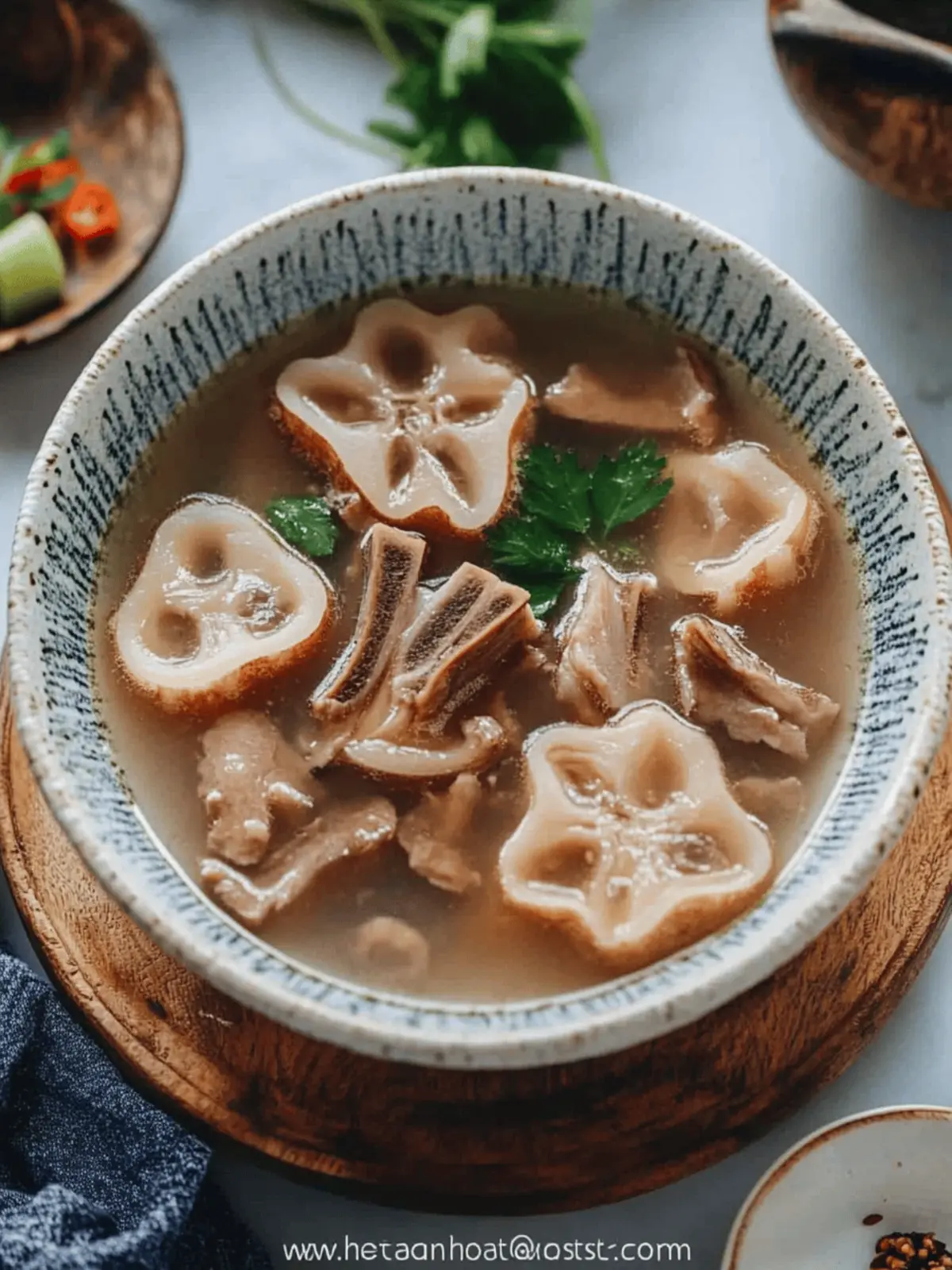 Lotus Root Soup With Pork Ribs