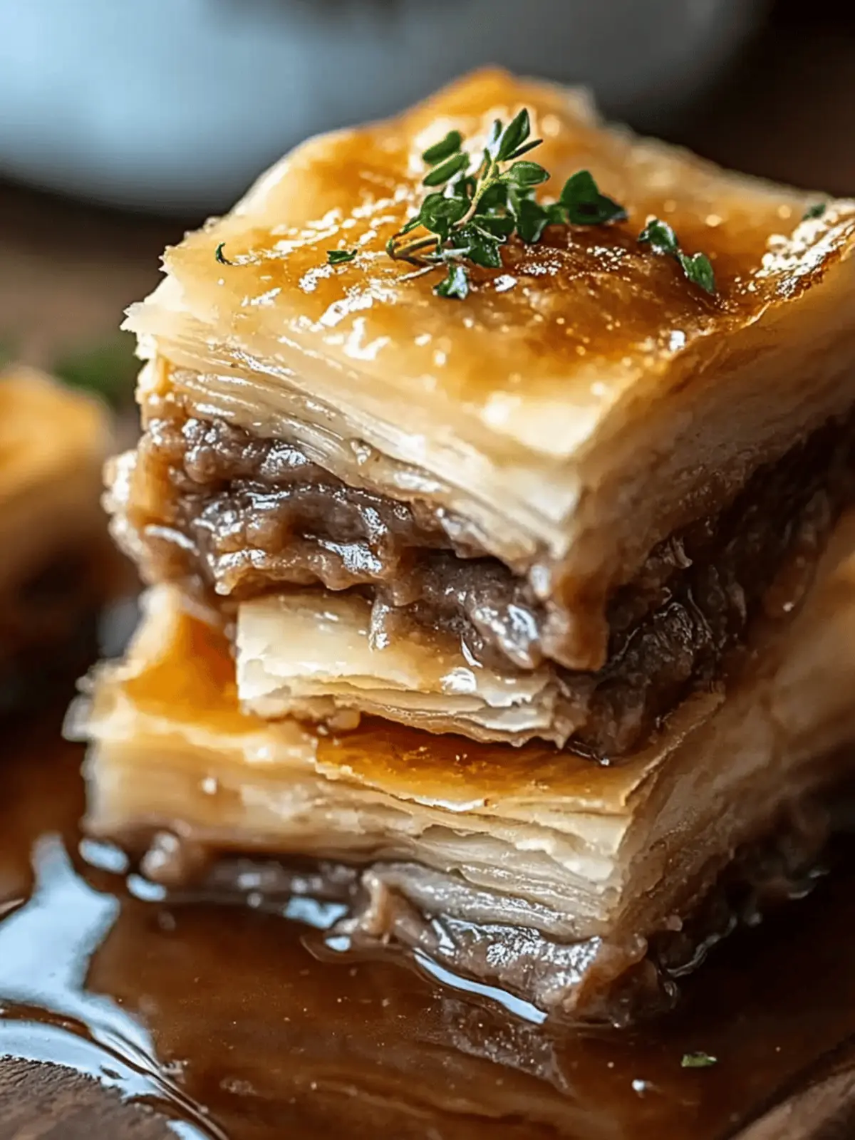 French Dip Squares