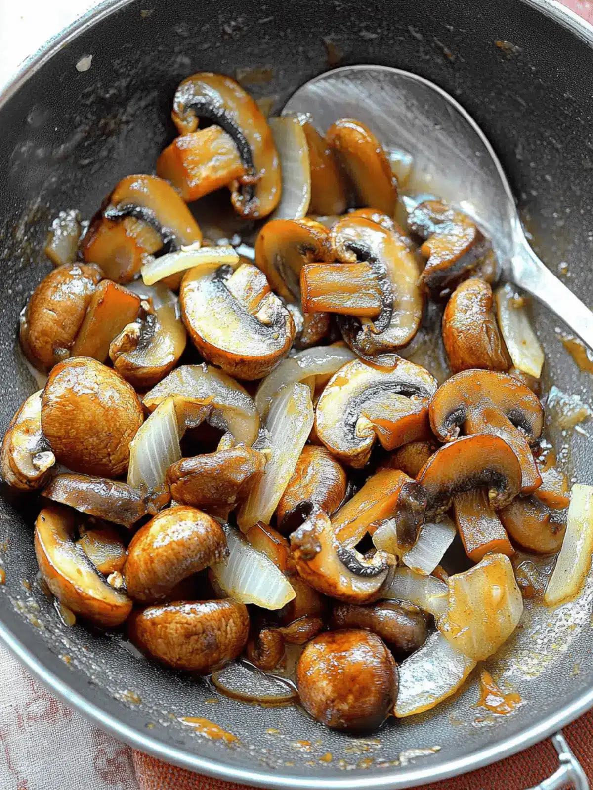 Sauteed Mushrooms and Onions