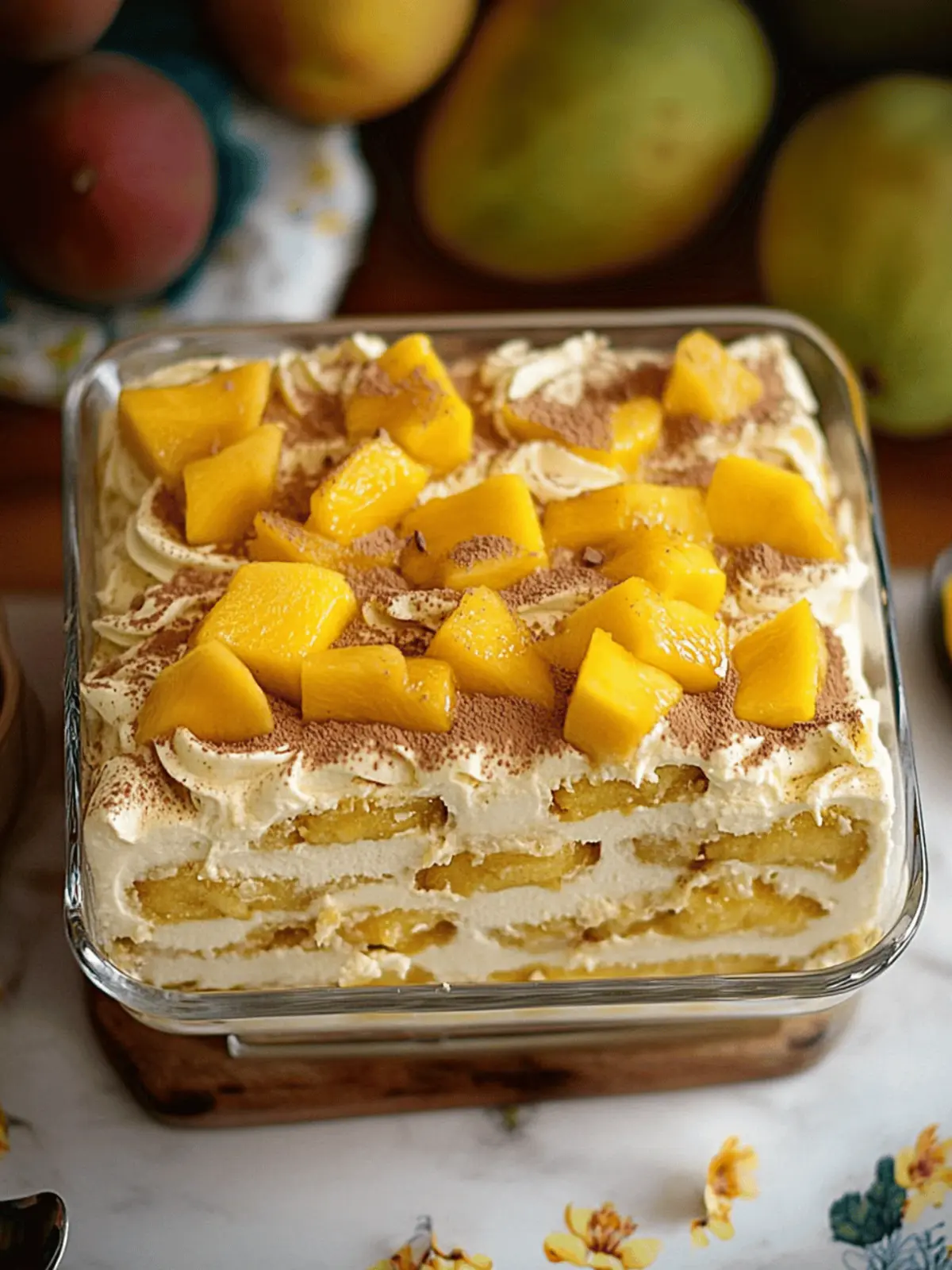 Mango Tiramisu
