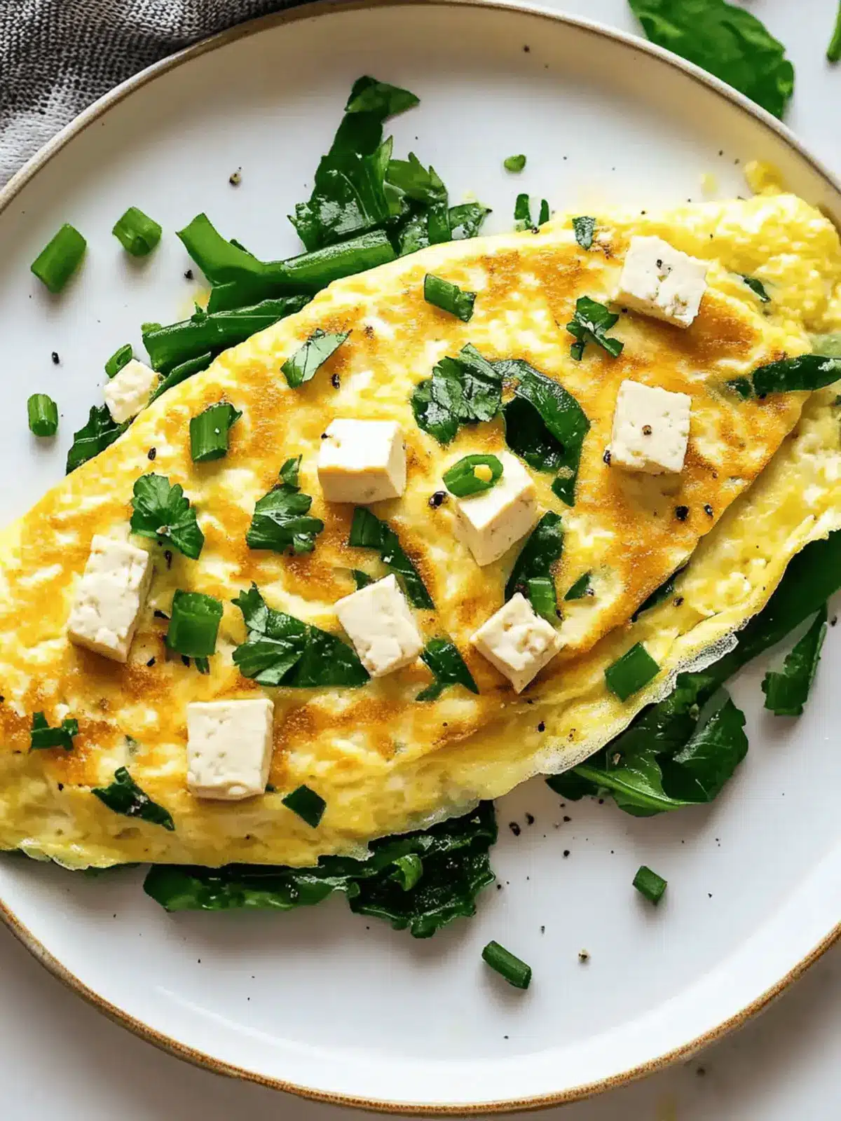 Vegan Tofu Omelette