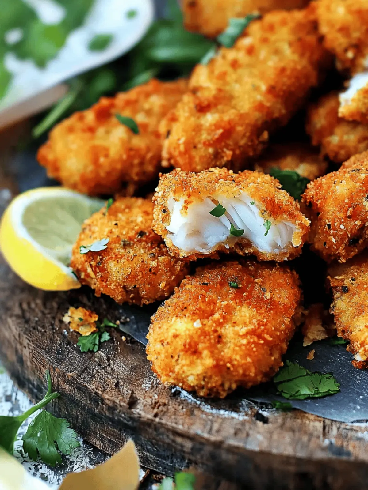 Spicy Fish Nuggets