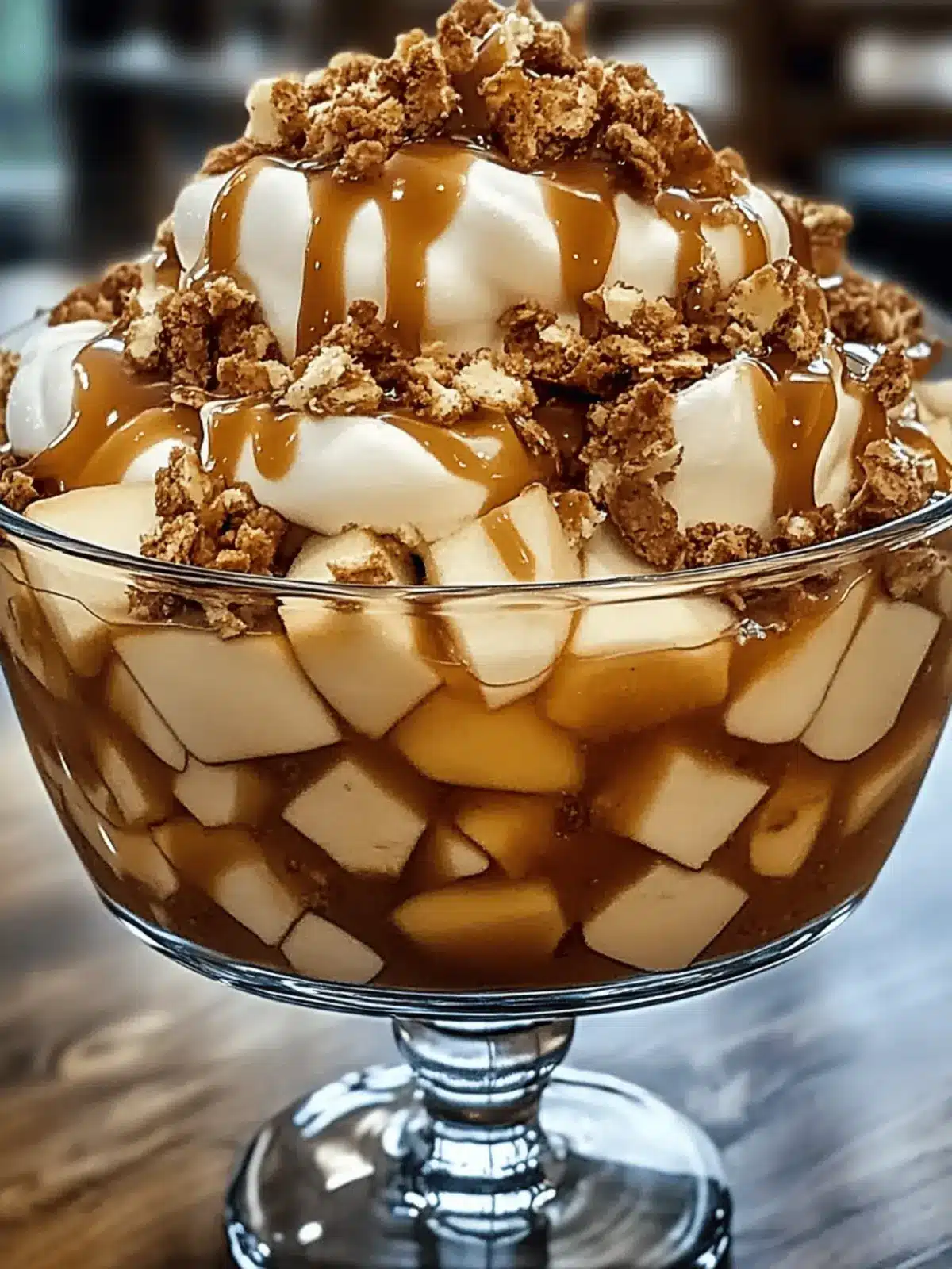 Caramel Apple Trifle