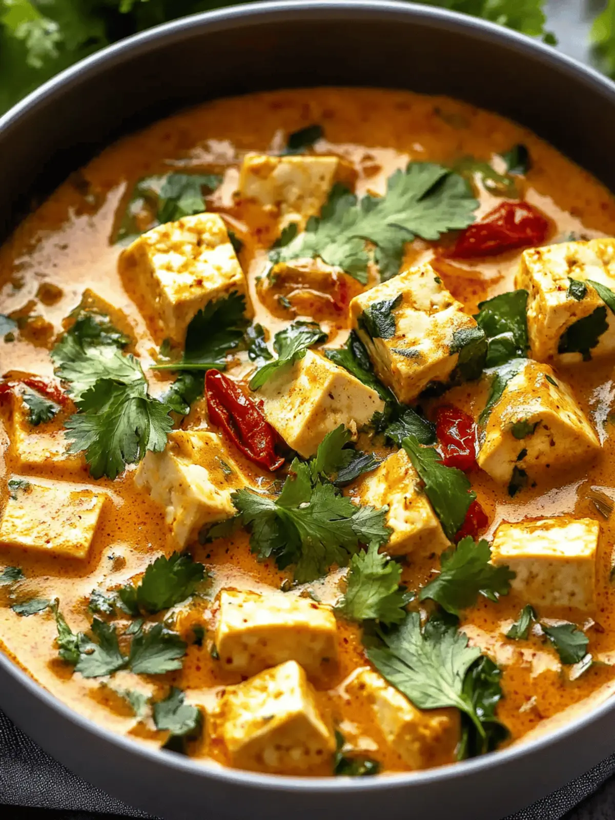 One-Pan Tofu Coconut Curry