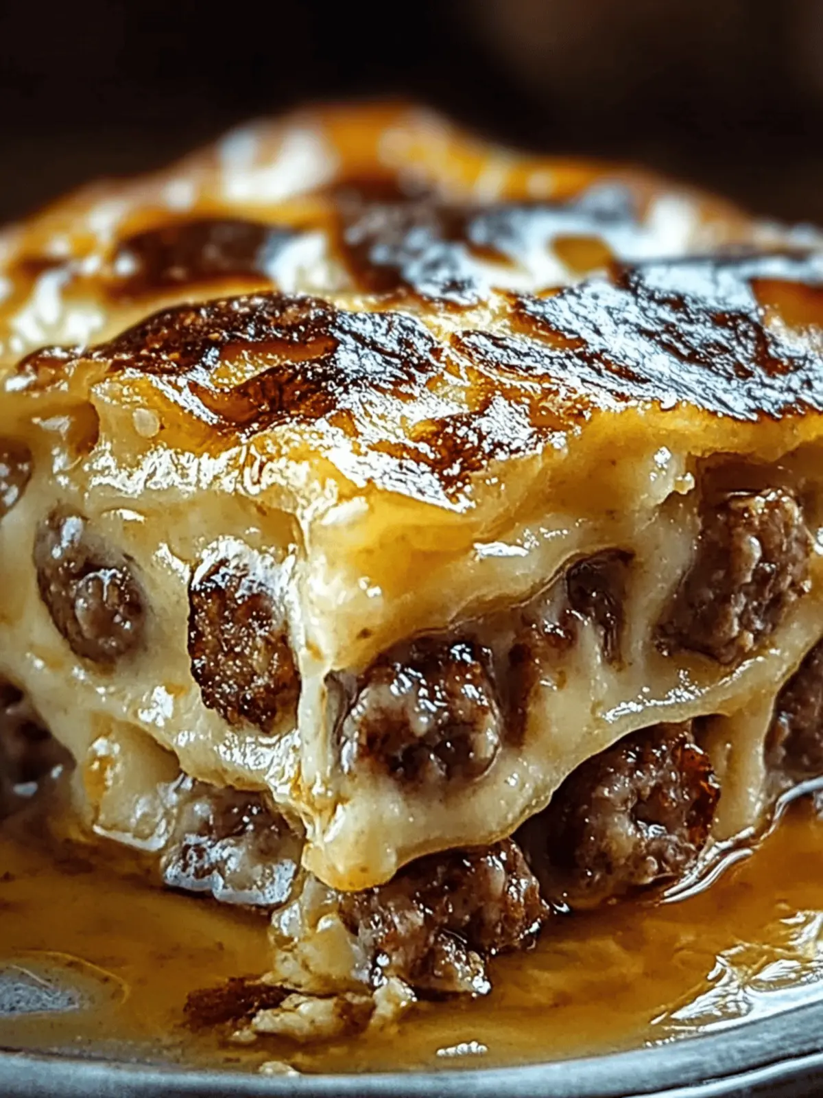 Pancake Sausage Casserole