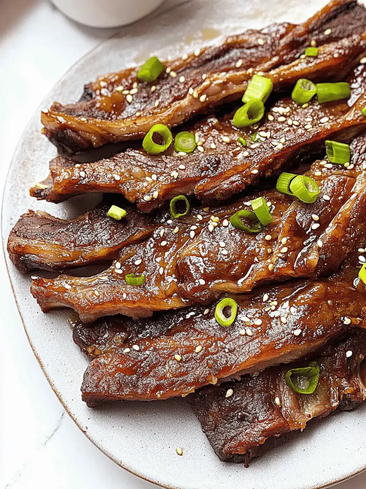 Korean Beef Short Ribs