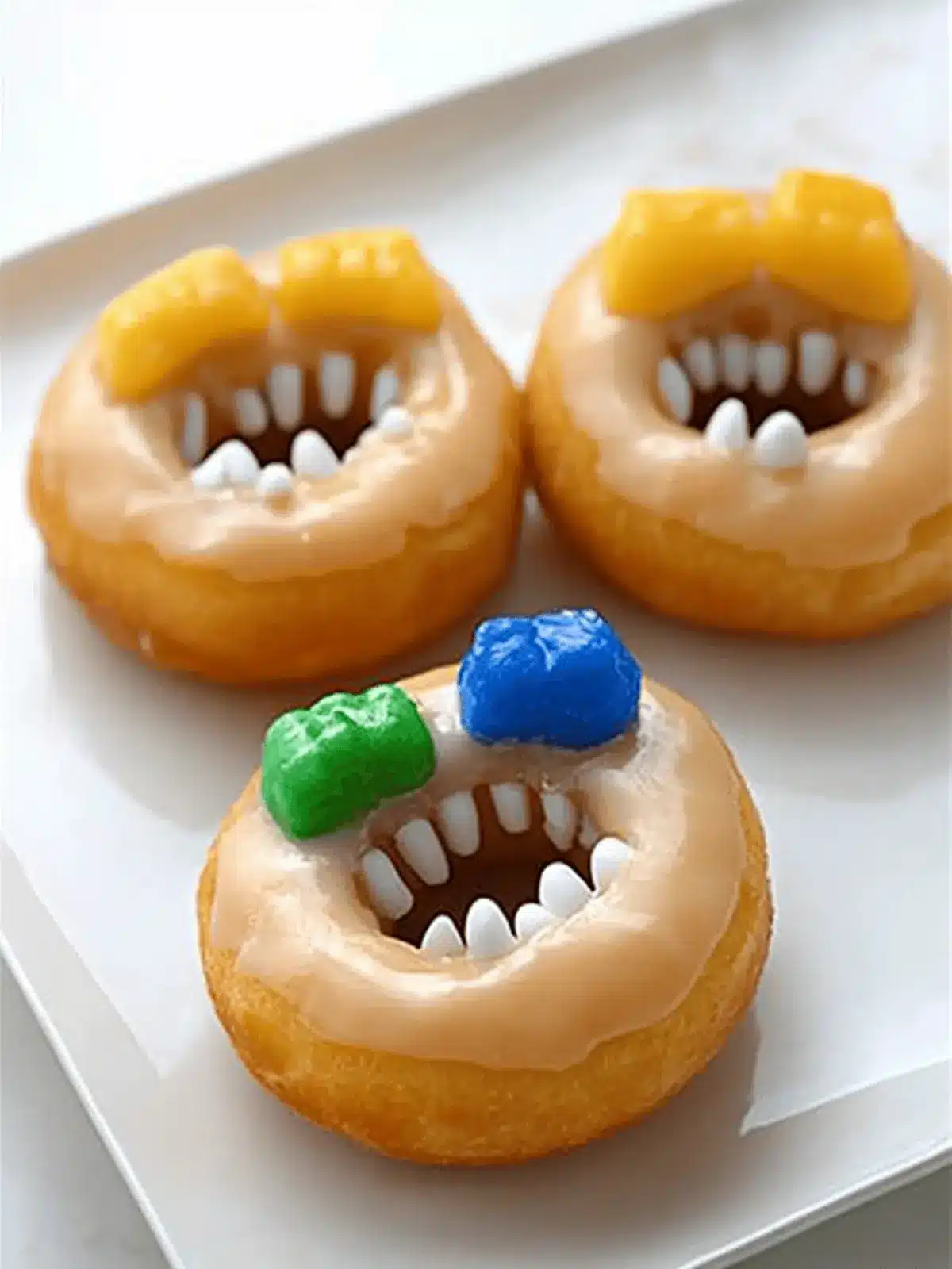 Halloween Monster Donuts