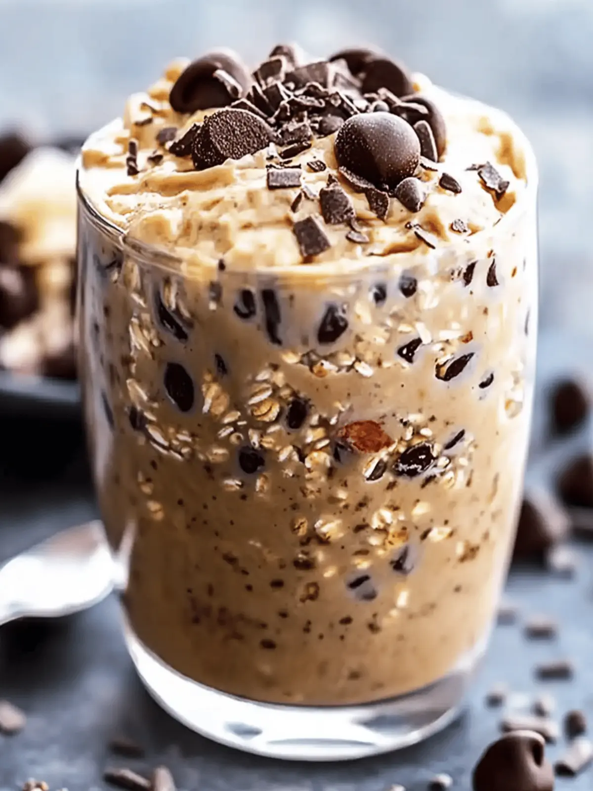 Cookie Dough Overnight Oats