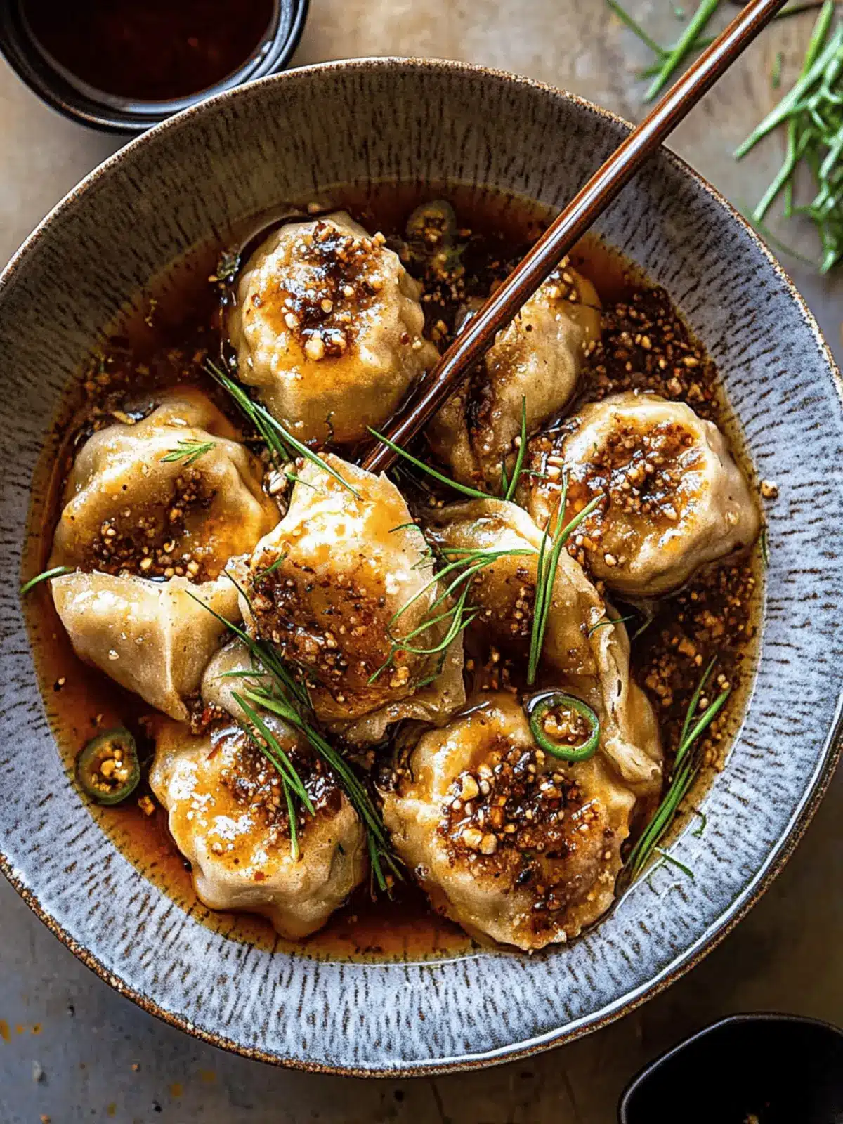 Chili Crisp Butternut Squash Dumplings