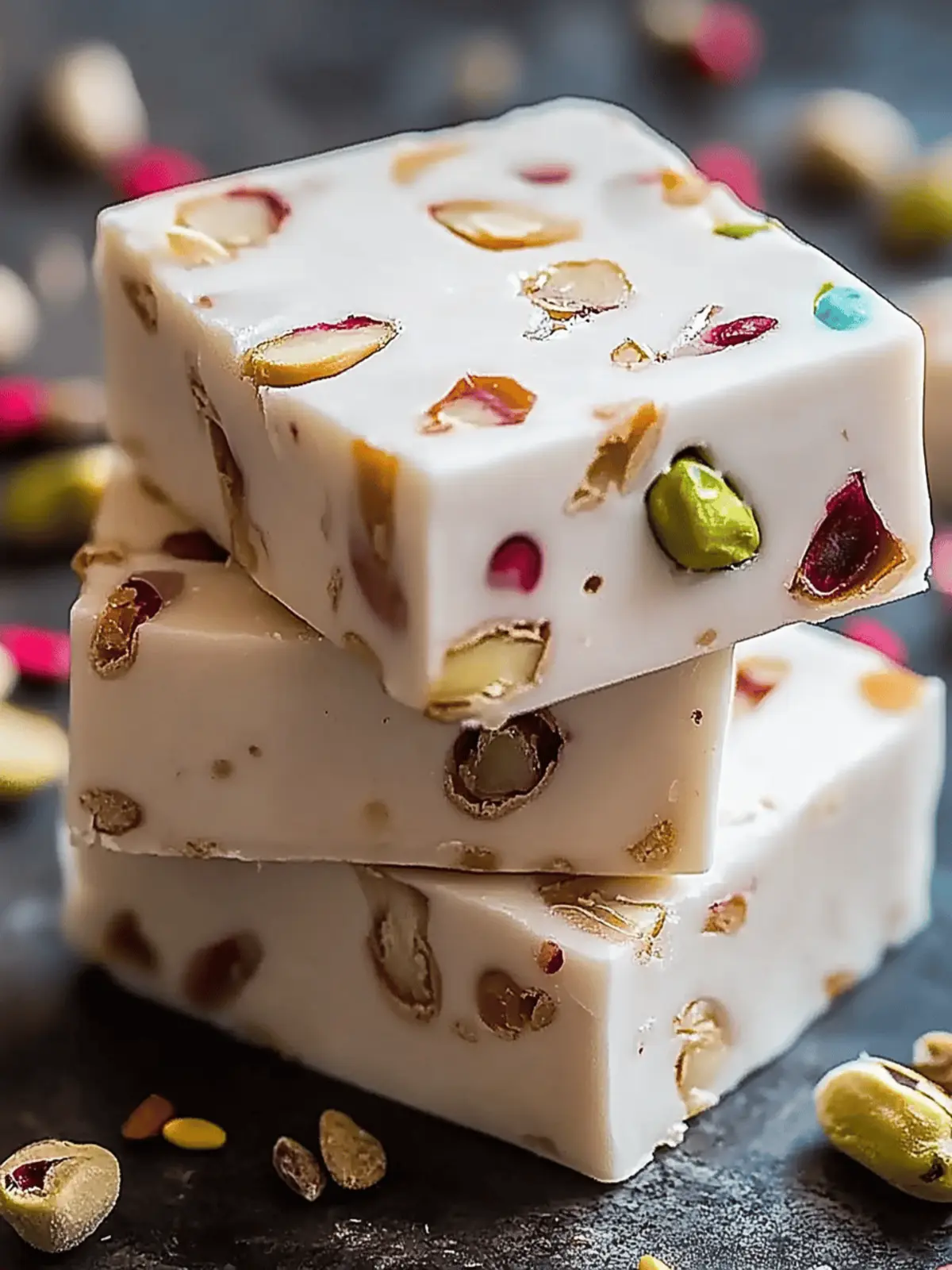 Easy Nougat Candy