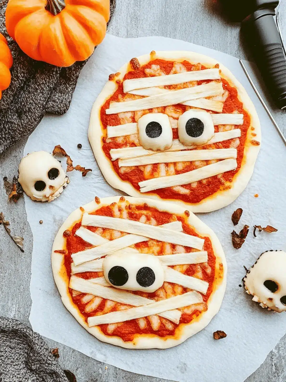 Spooky Halloween Mummy Pizza Your Family Will Love Halloween Mummy Pizza