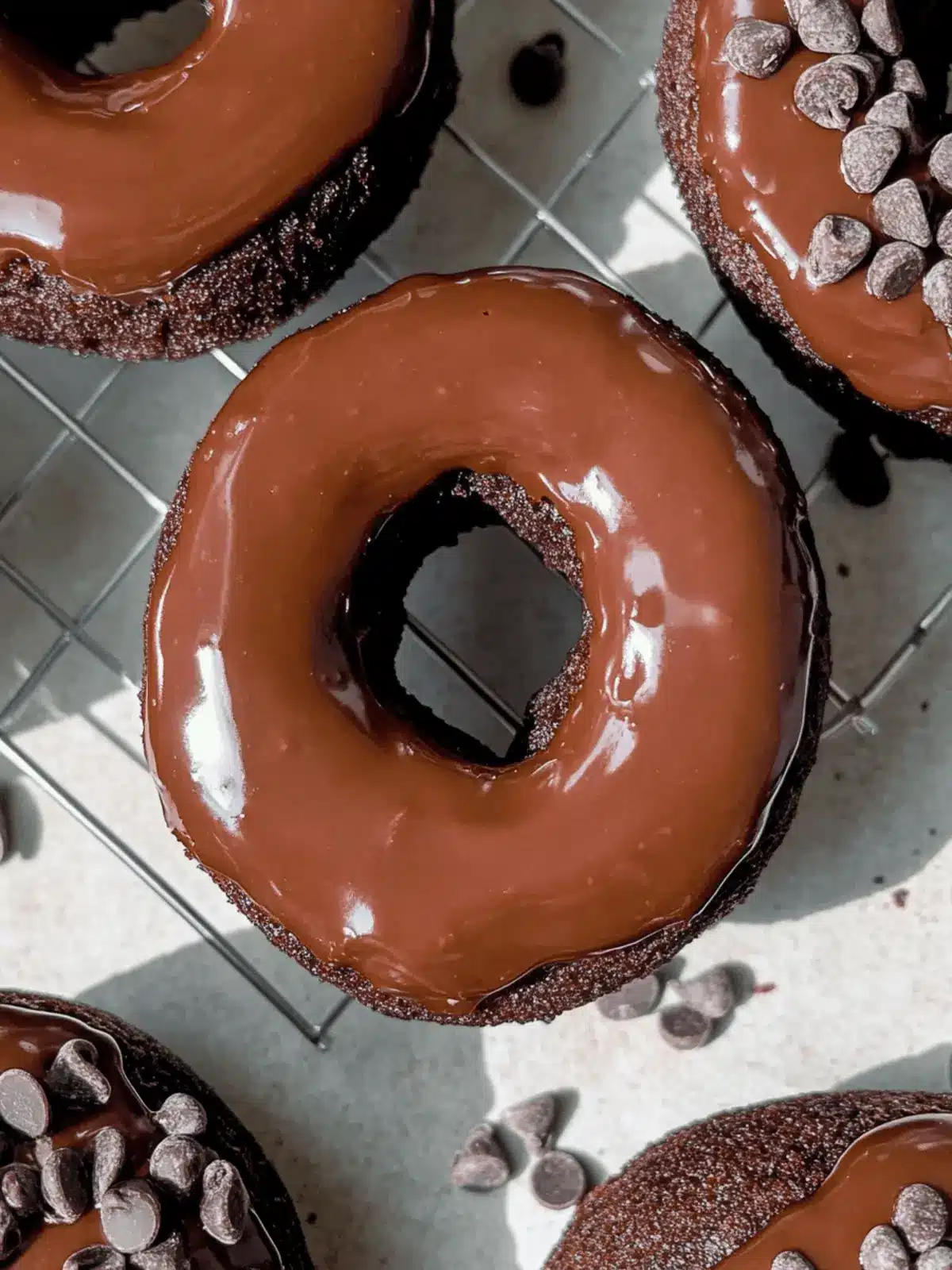 Chocolate Protein Donuts