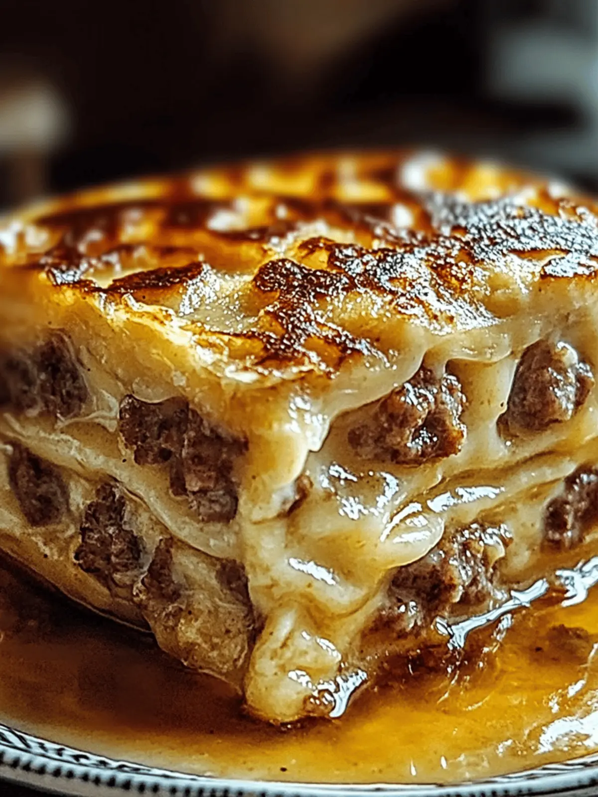 Pancake Sausage Casserole