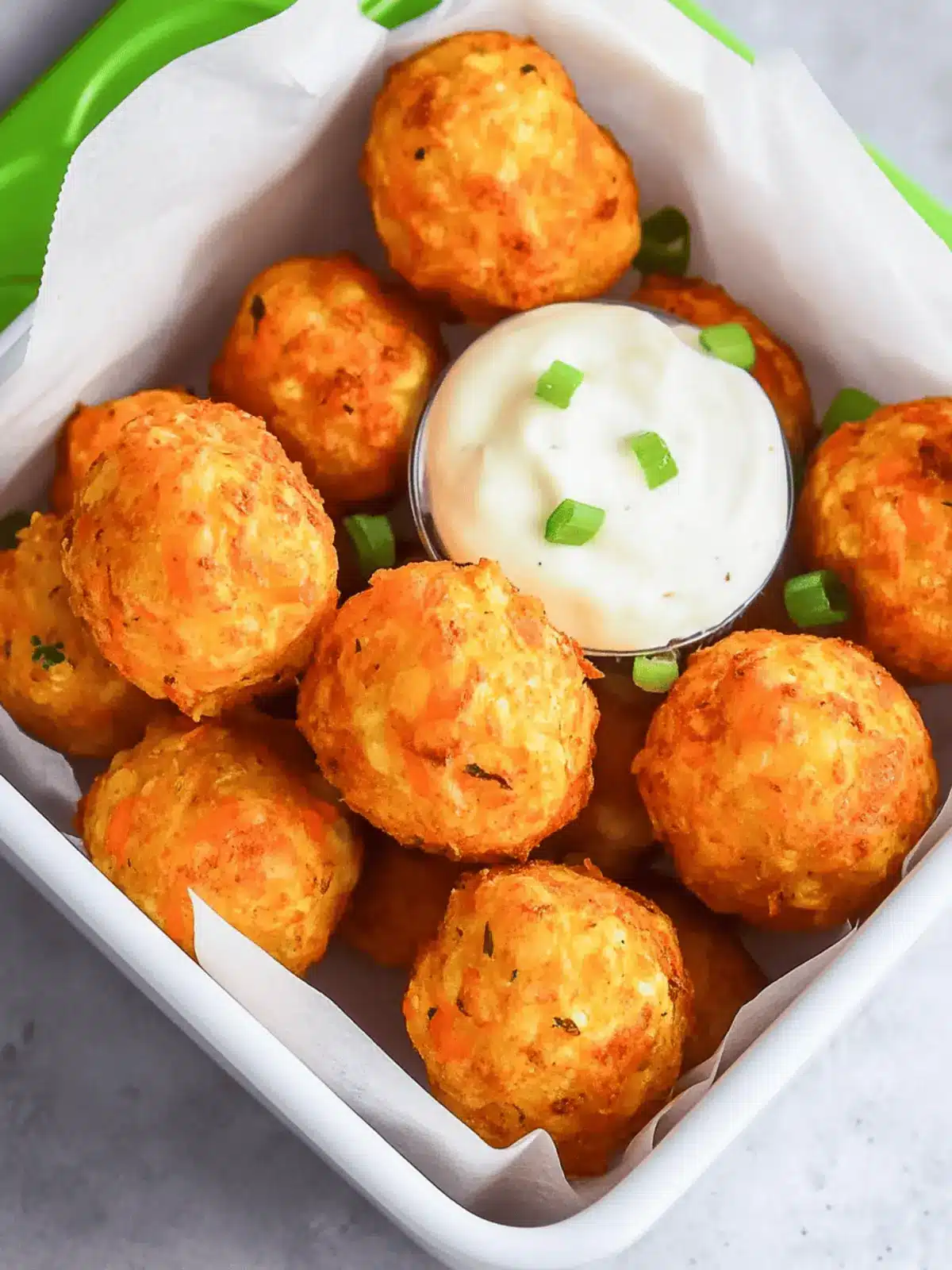 Carrot Tots