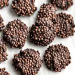 Dark Chocolate Quinoa Crisps
