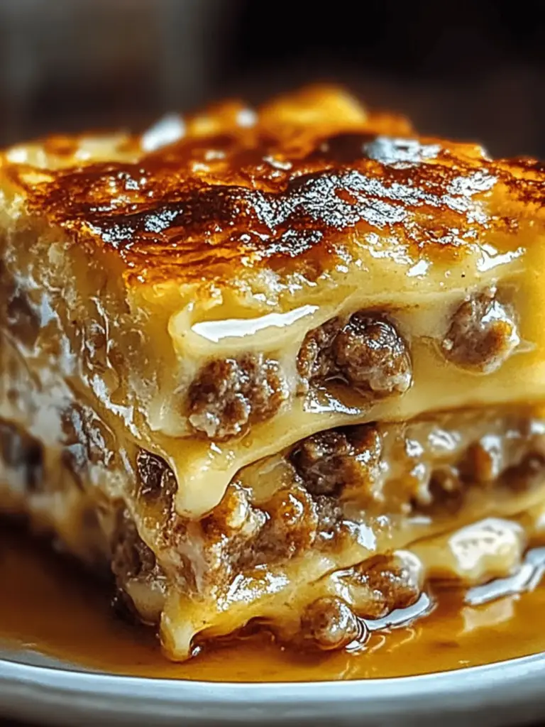 Pancake Sausage Casserole
