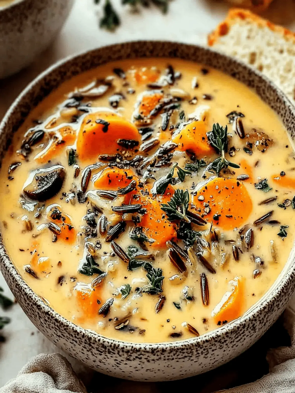 Autumn Wild Rice Soup