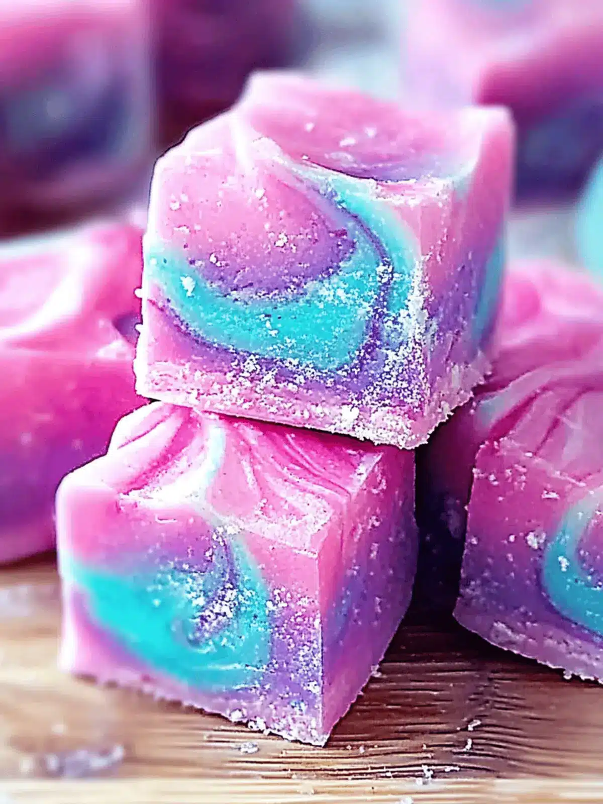 Galactic Cotton Candy Fudge