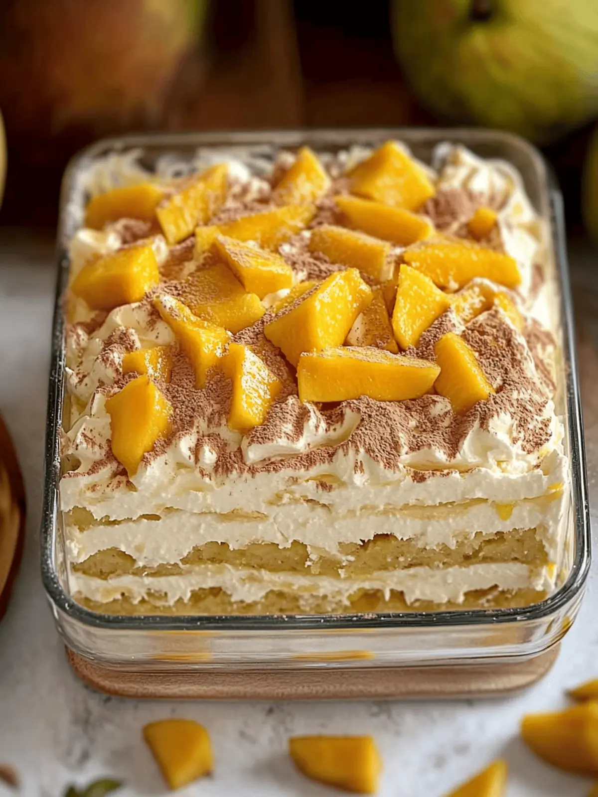 Mango Tiramisu