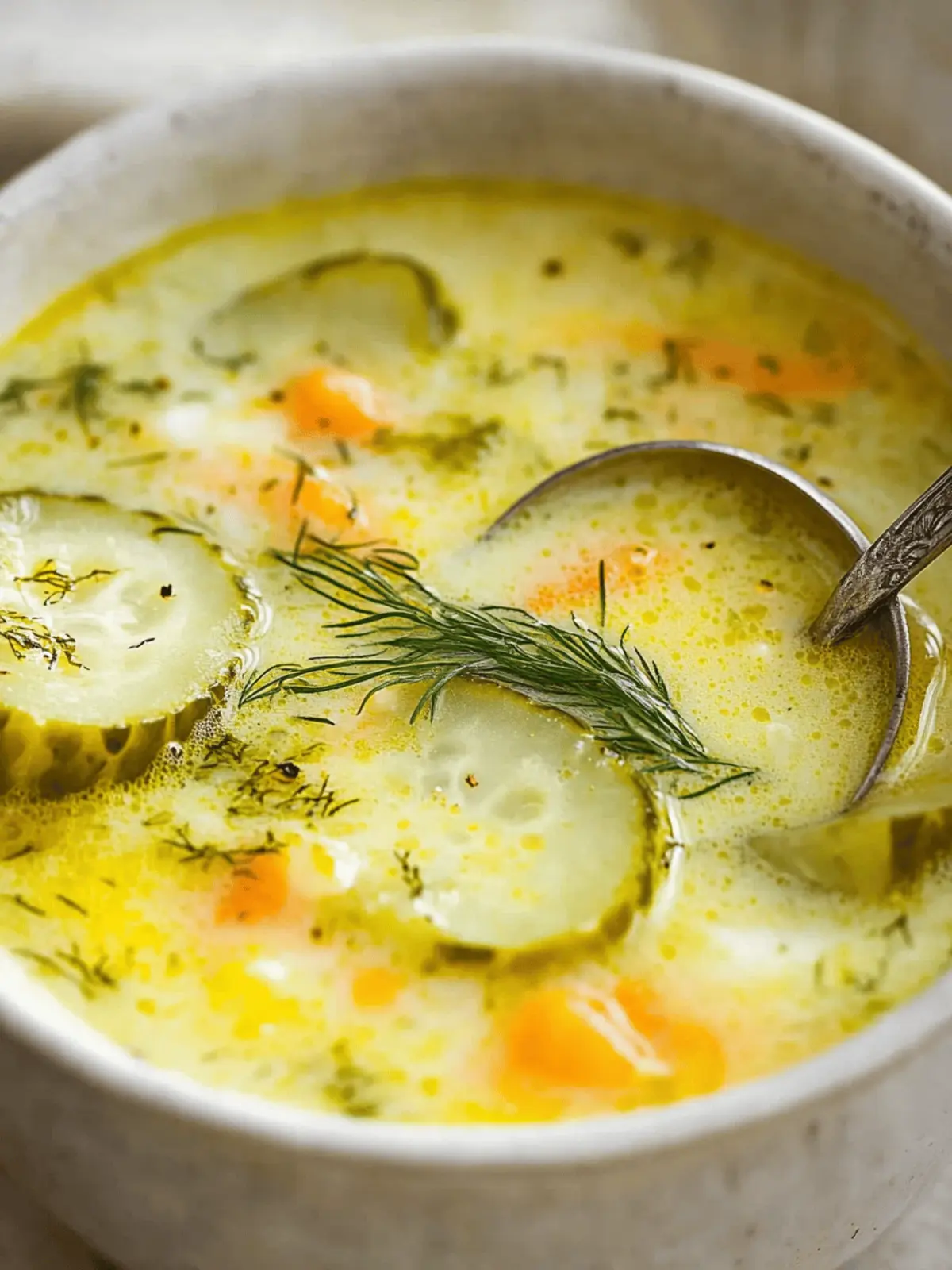 Dill Pickle Soup