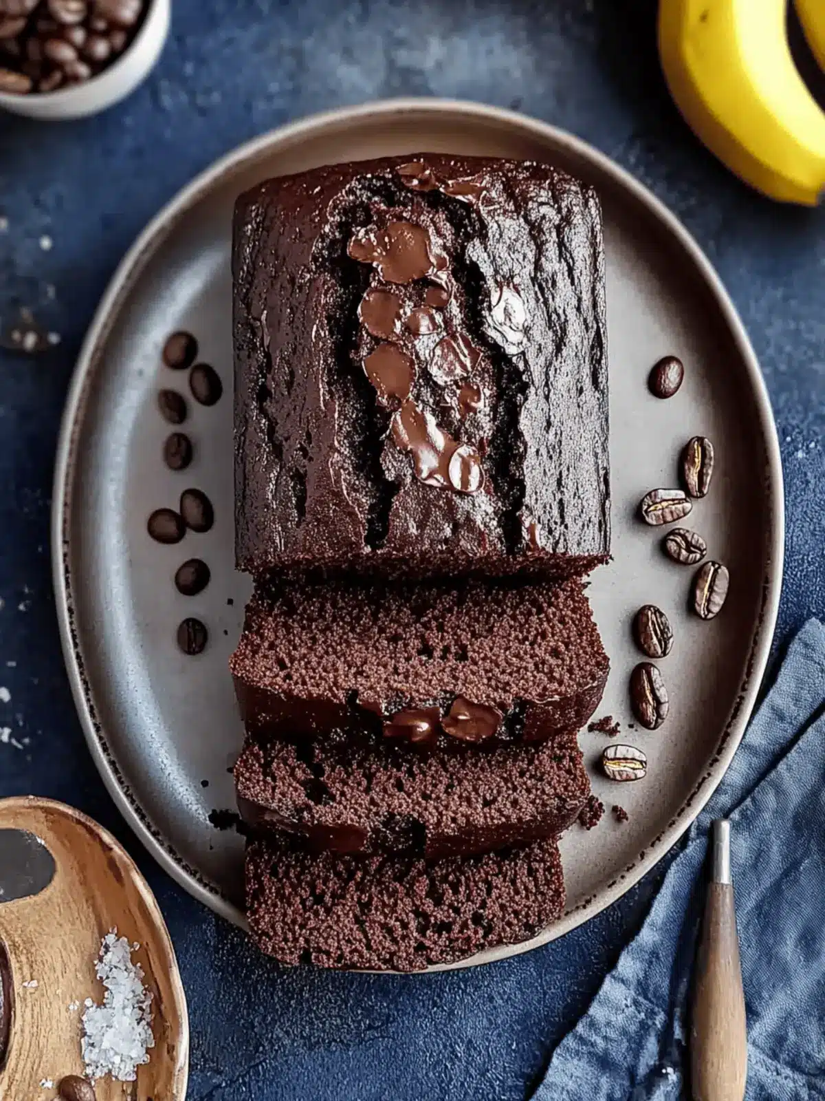 Chocolate Espresso Banana Bread