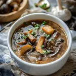Russian Dried Mushroom Soup