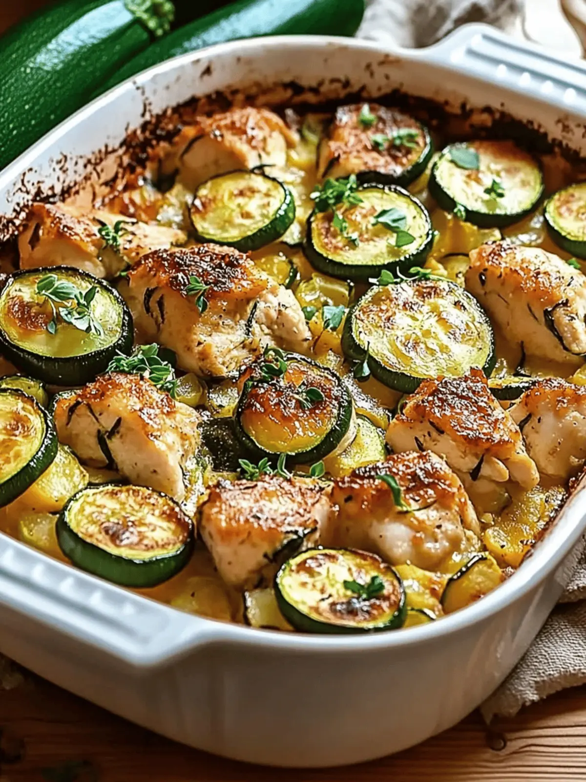 Chicken Zucchini Bake