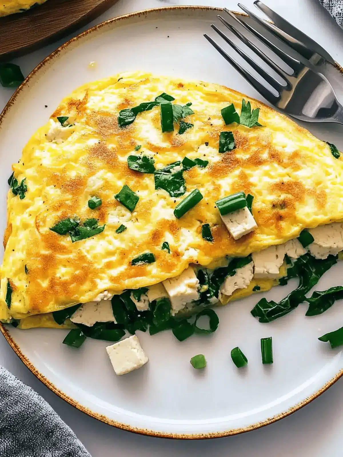 Vegan Tofu Omelette